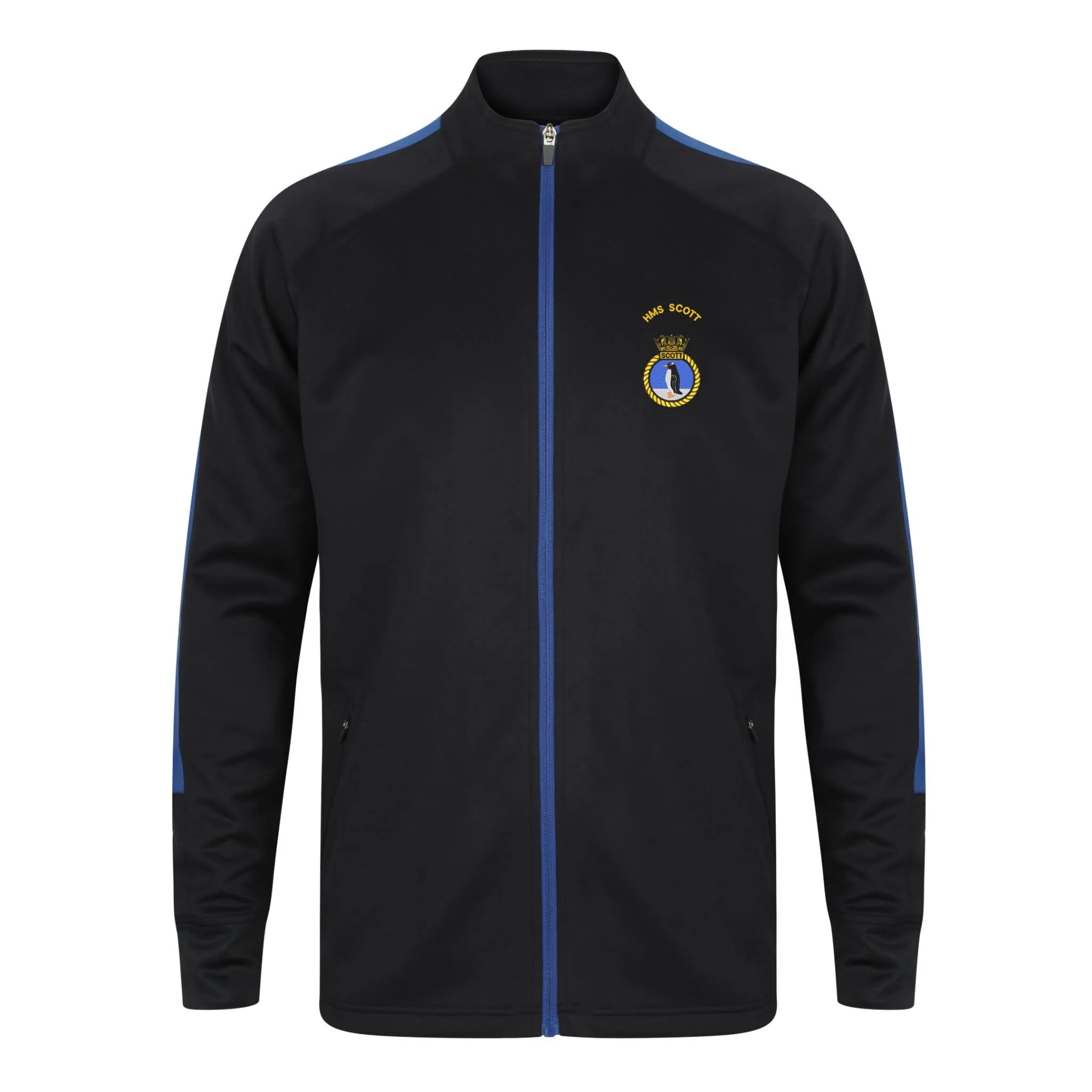 HMS Scott Knitted Tracksuit Top - Image 7