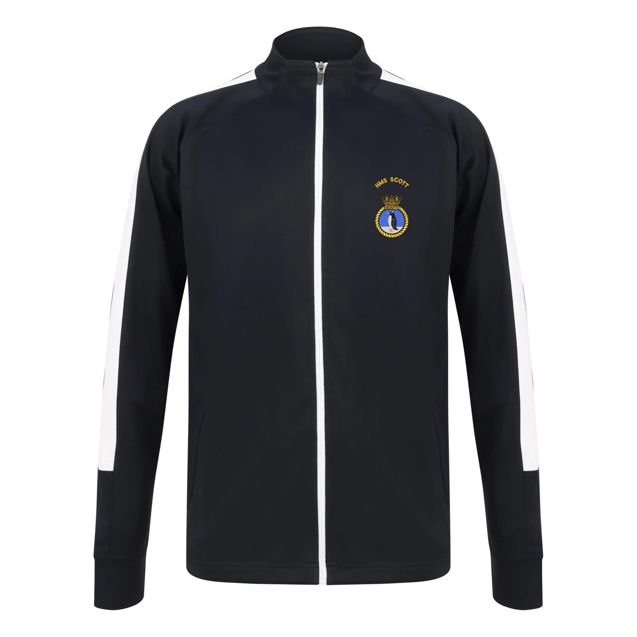 HMS Scott Knitted Tracksuit Top - Image 8