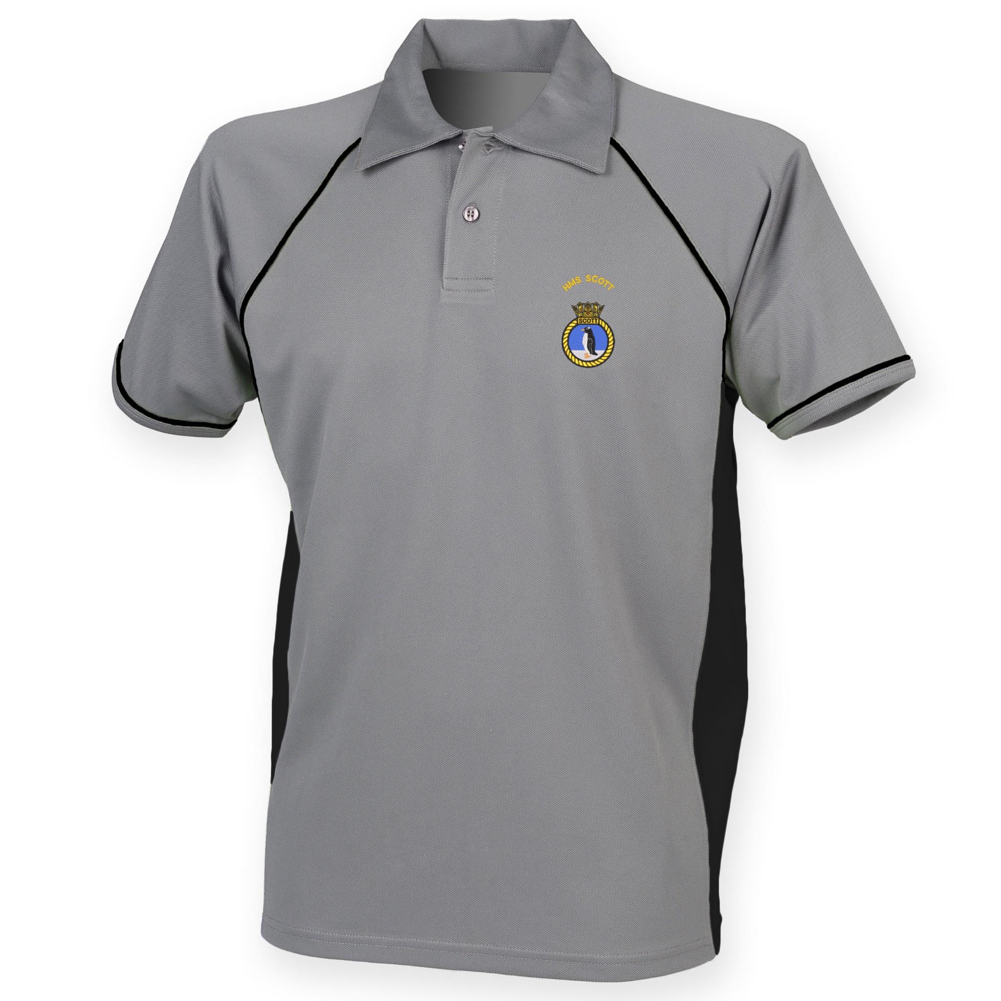 HMS Scott Performance Polo - Image 4