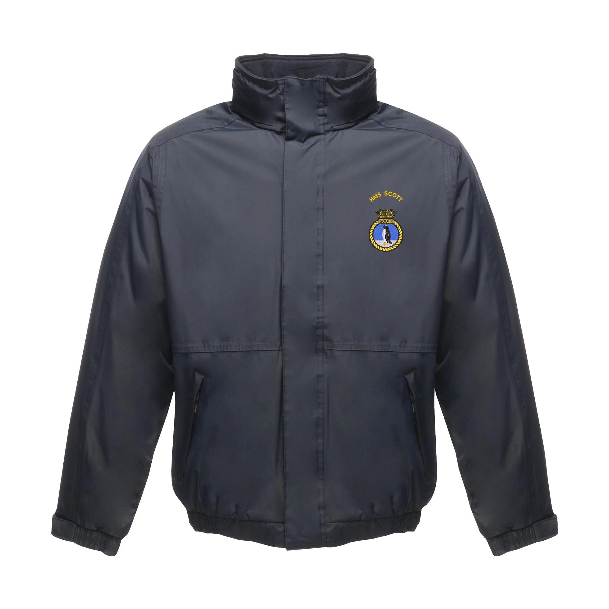 HMS Scott Regatta Waterproof Jacket With Hood - Image 5