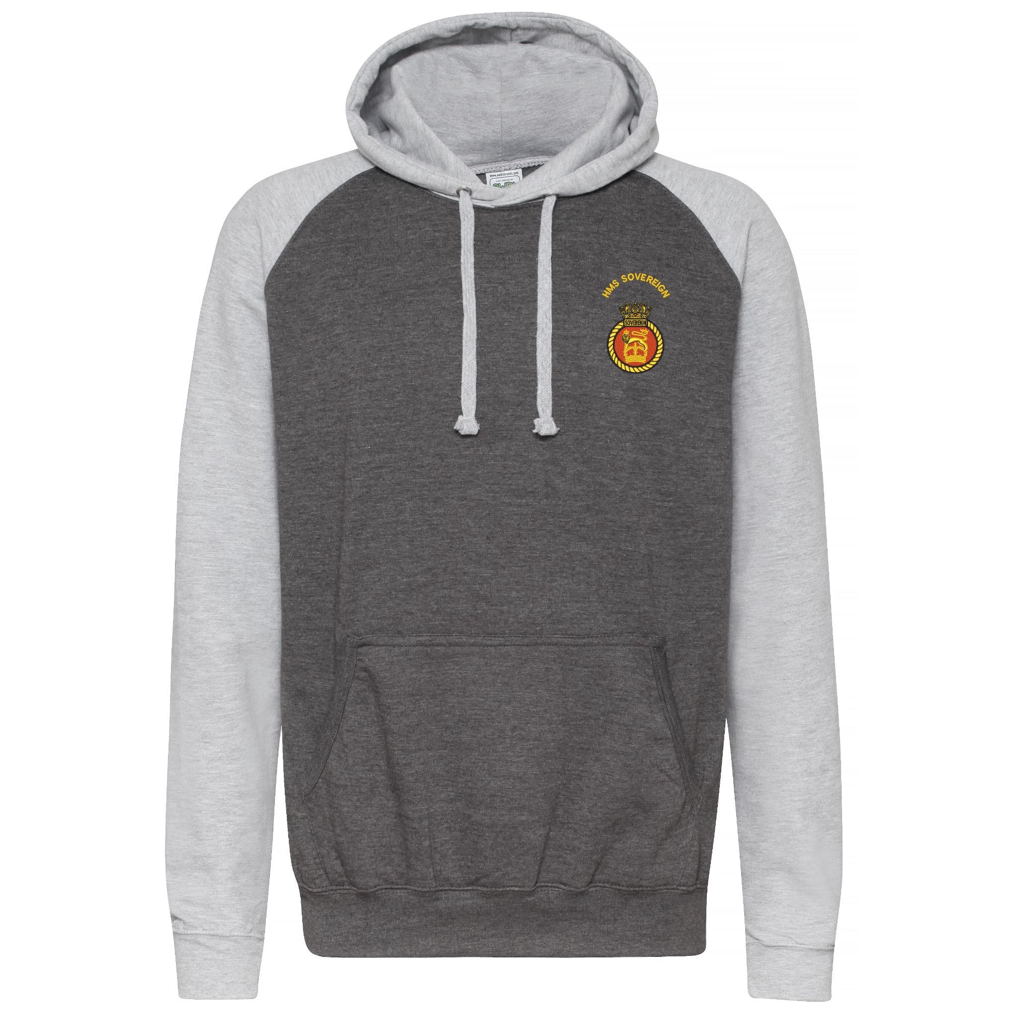 HMS Sovereign Contrast Hoodie - Image 3