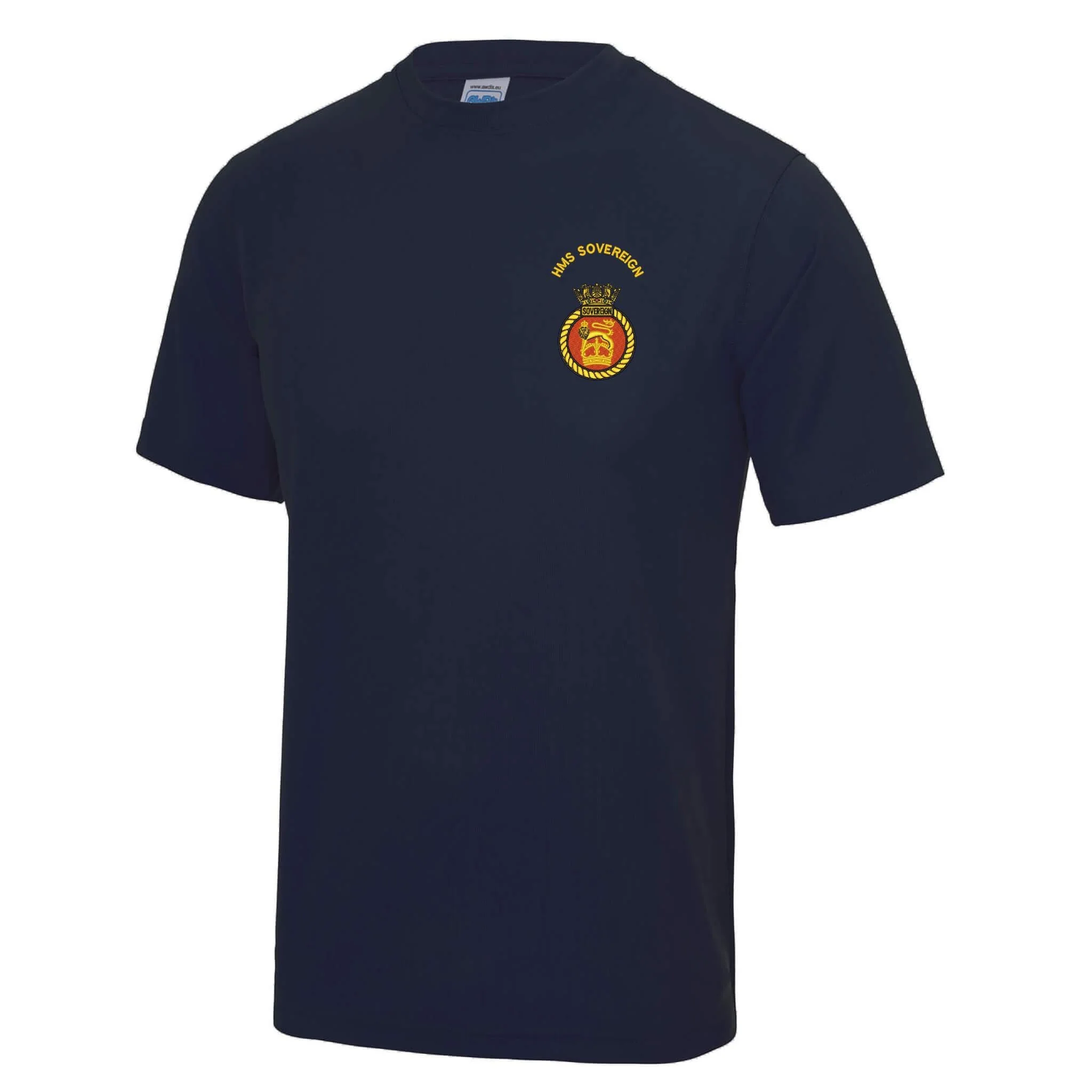 HMS Sovereign Polyester T-Shirt - Image 8