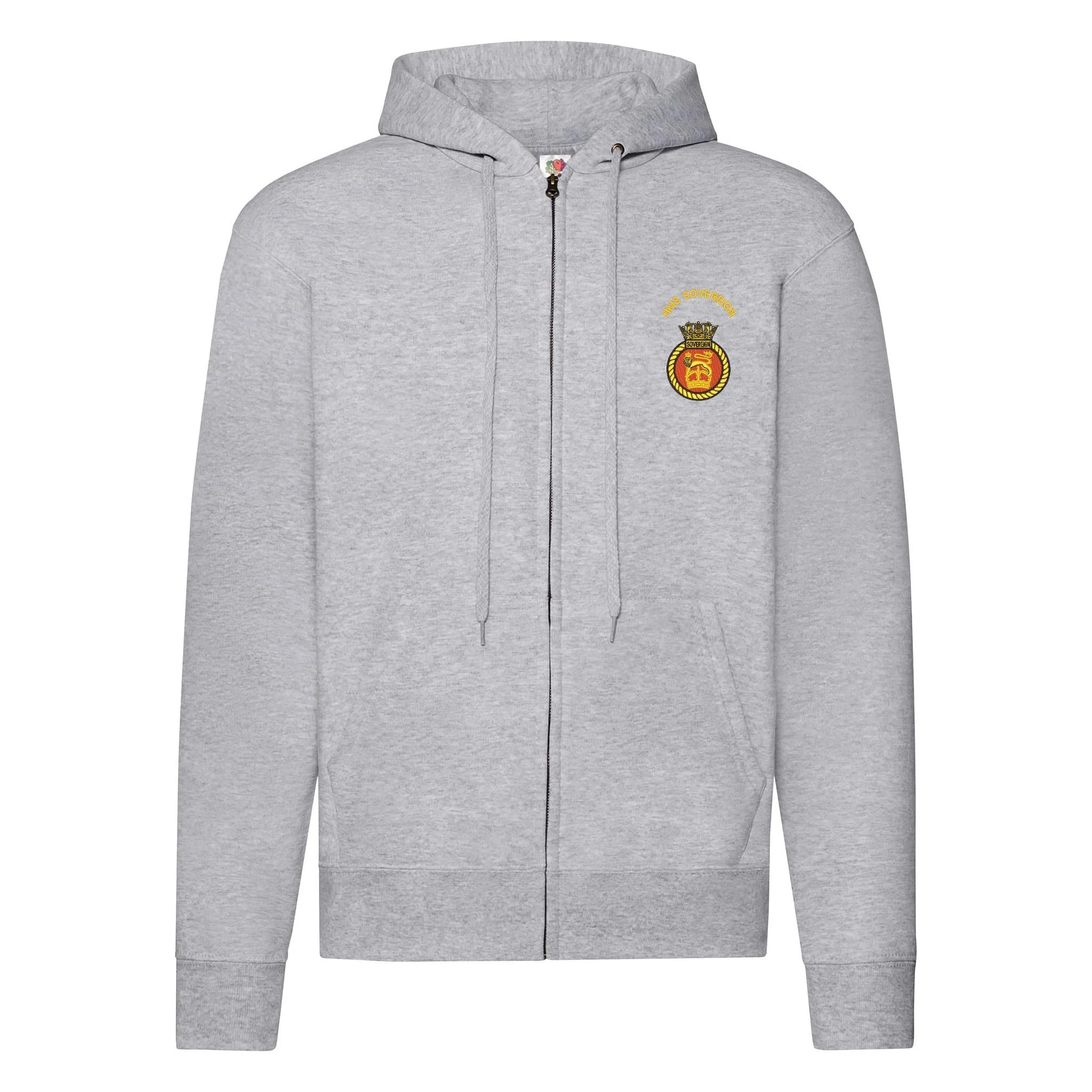 HMS Sovereign Zipped Hoodie - Image 2
