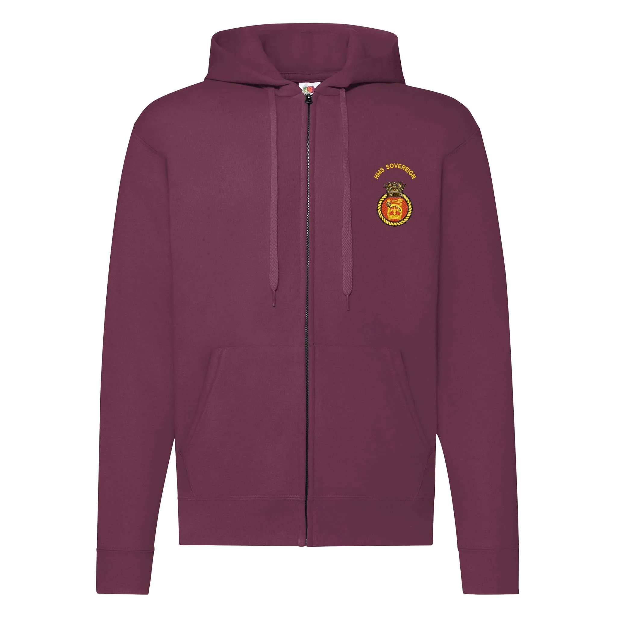 HMS Sovereign Zipped Hoodie - Image 5