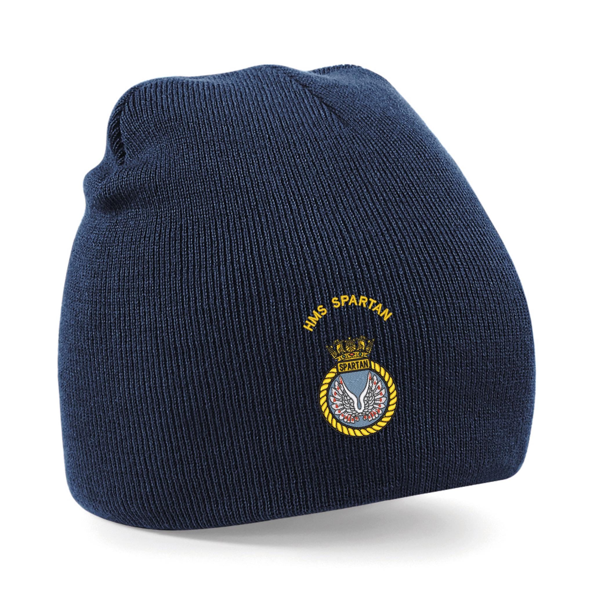 HMS Spartan Beanie Hat - Image 7