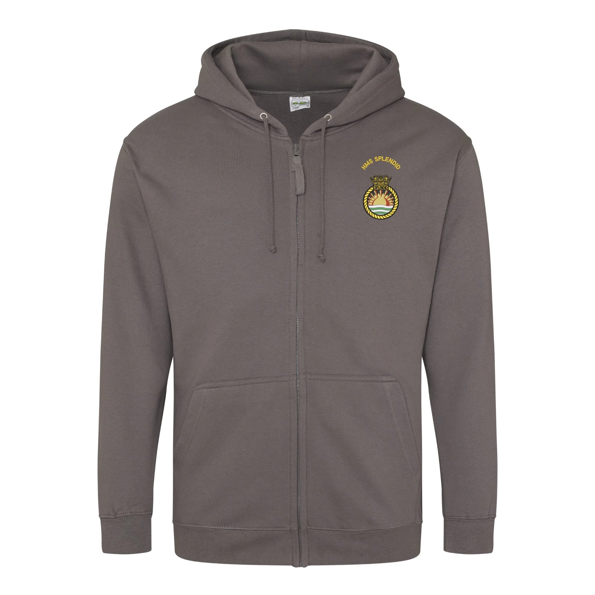 HMS Splendid Zipped Hoodie