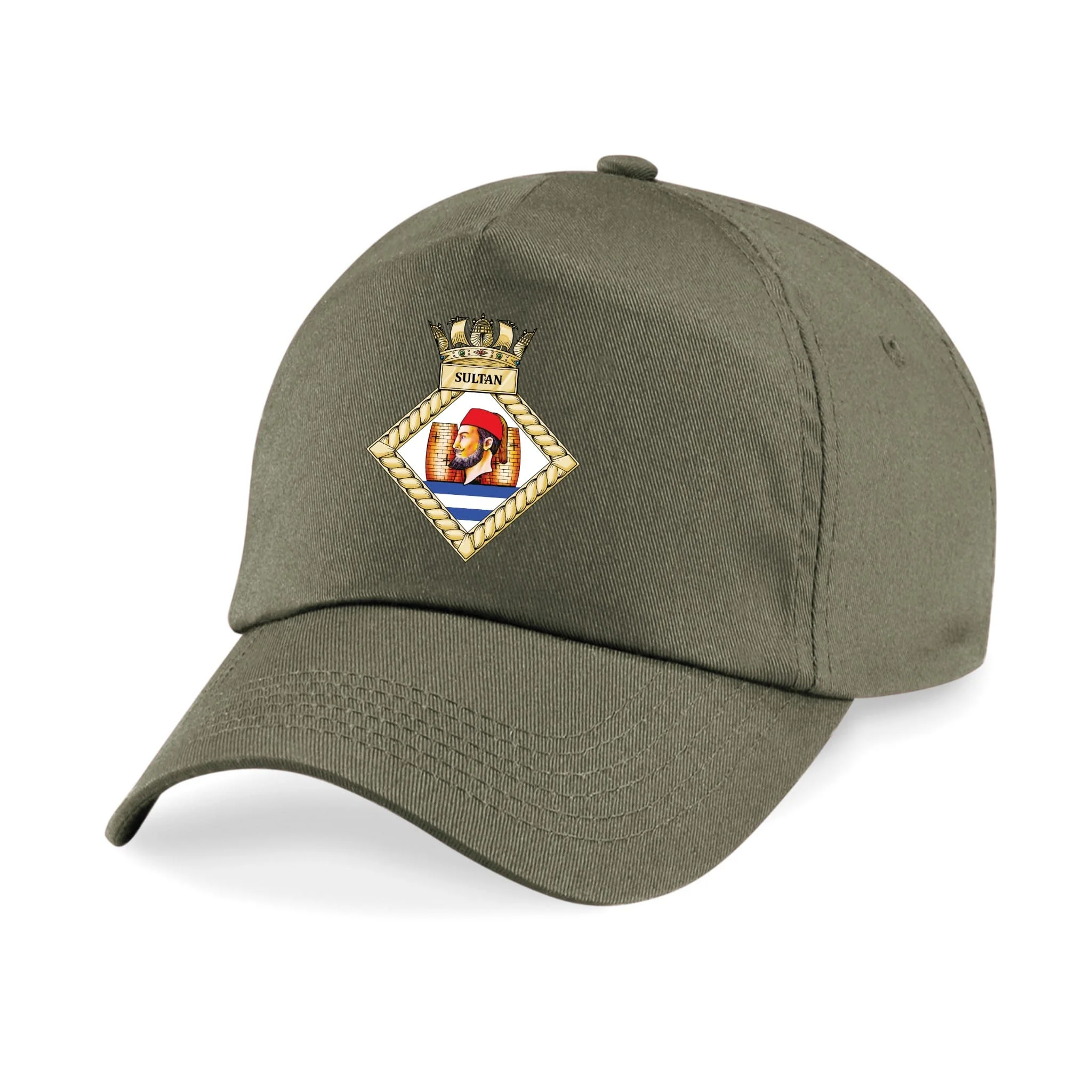 HMS Sultan Printed Cap - Image 4