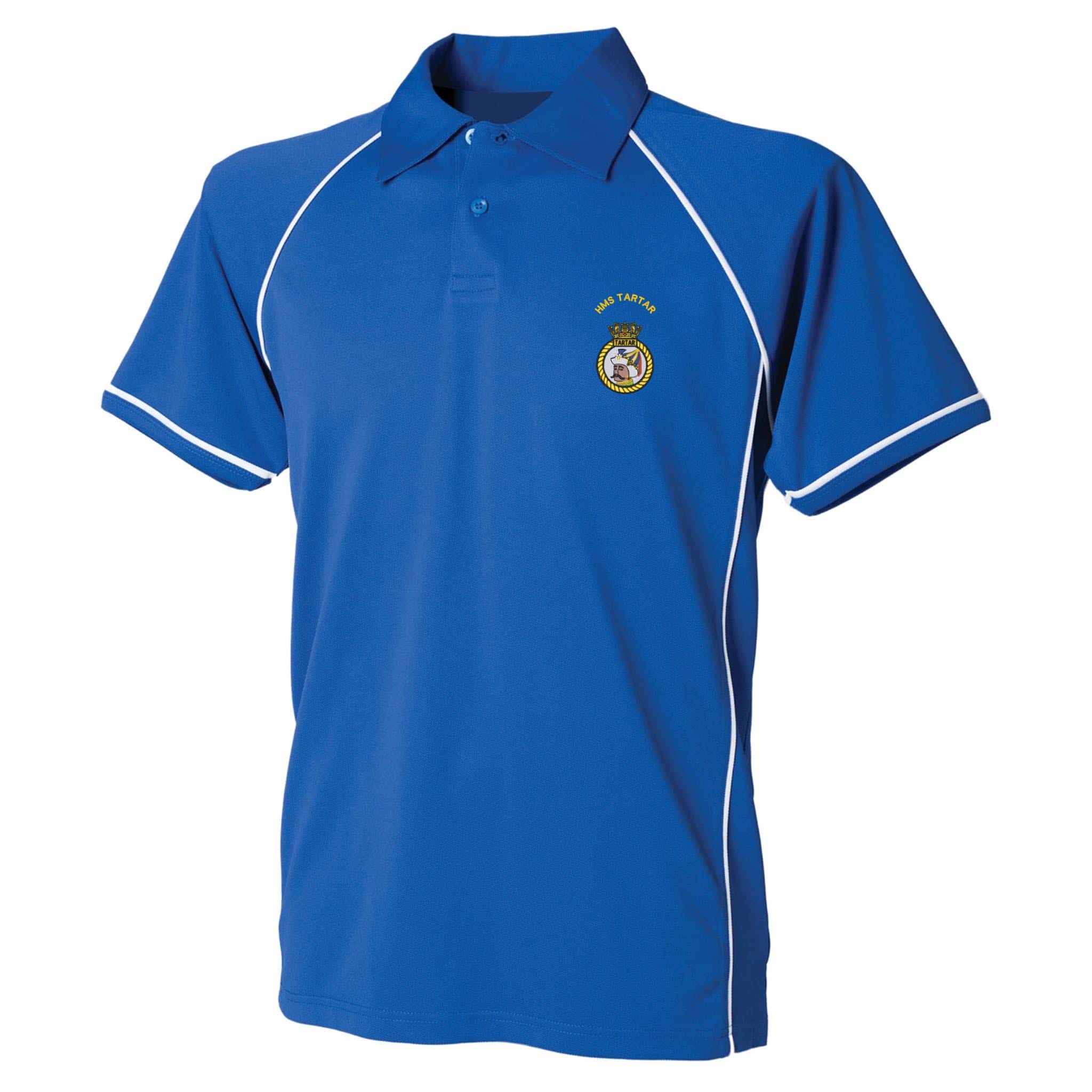 HMS Tartar Performance Polo - Image 6
