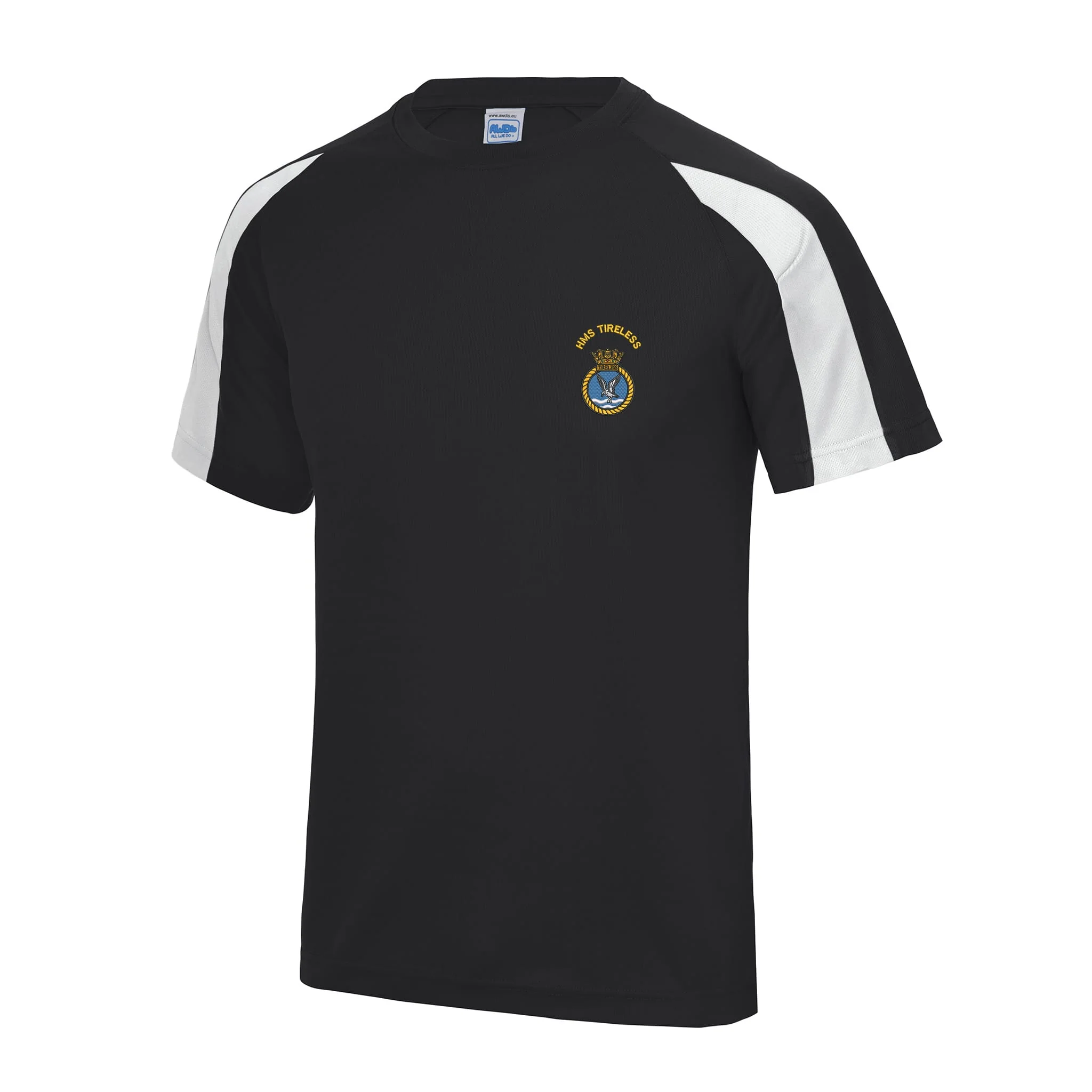 HMS Tireless Contrast Polyester T-Shirt - Image 2