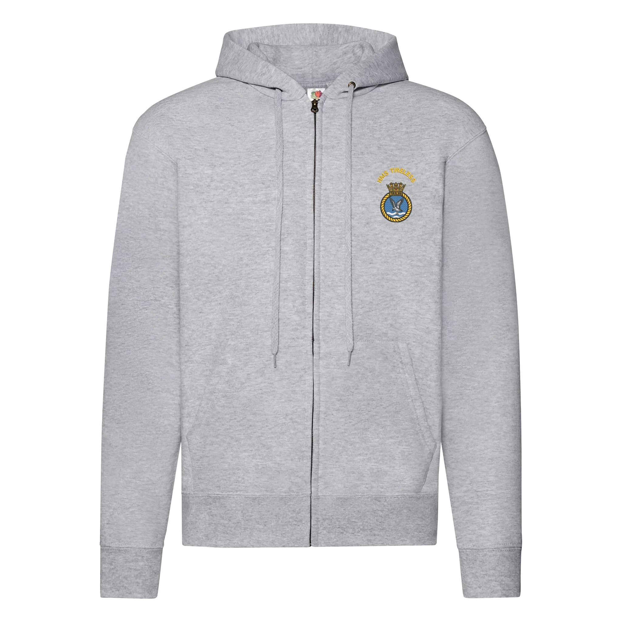 HMS Tireless Zipped Hoodie - Image 2