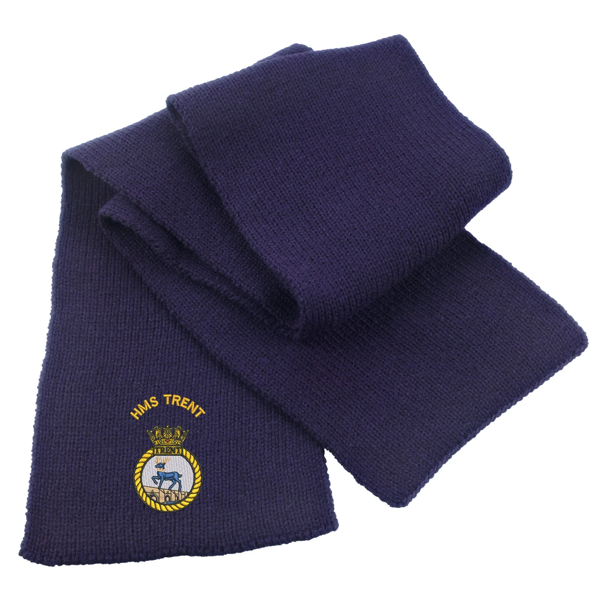 HMS Trent Heavy Knit Scarf - Image 3