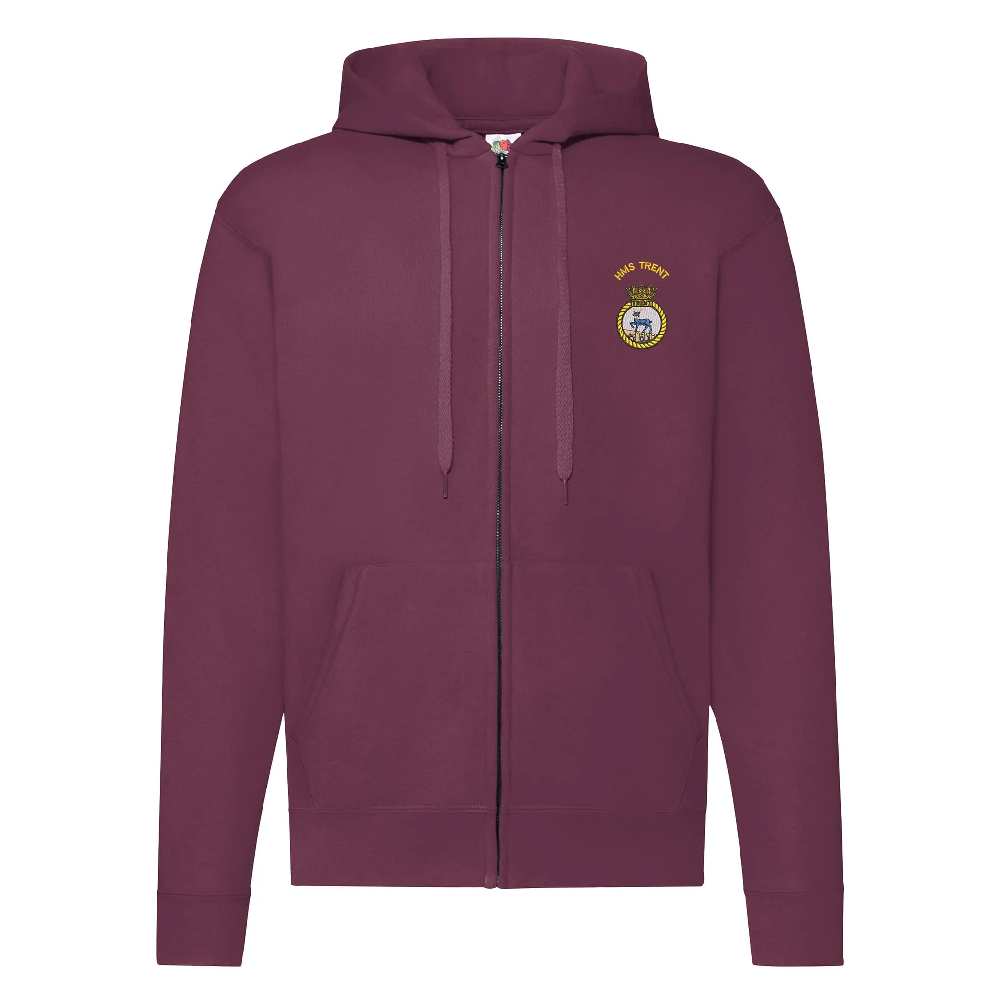 HMS Trent Zipped Hoodie - Image 5