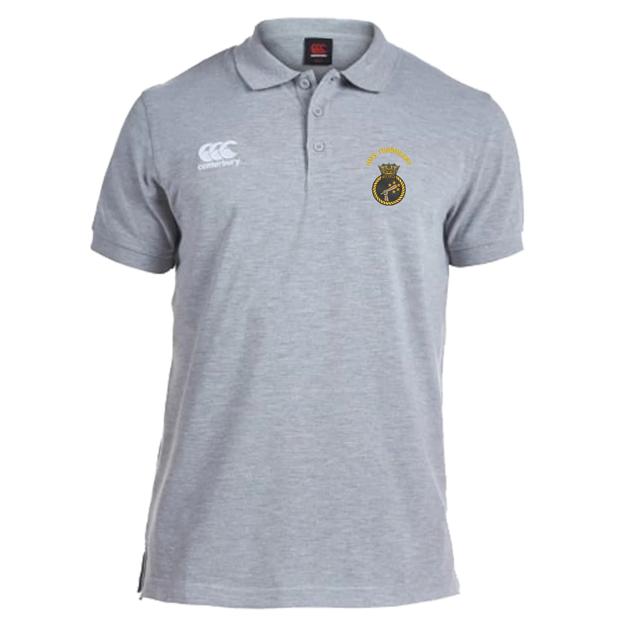 HMS Turbulent Canterbury Rugby Polo - Image 5