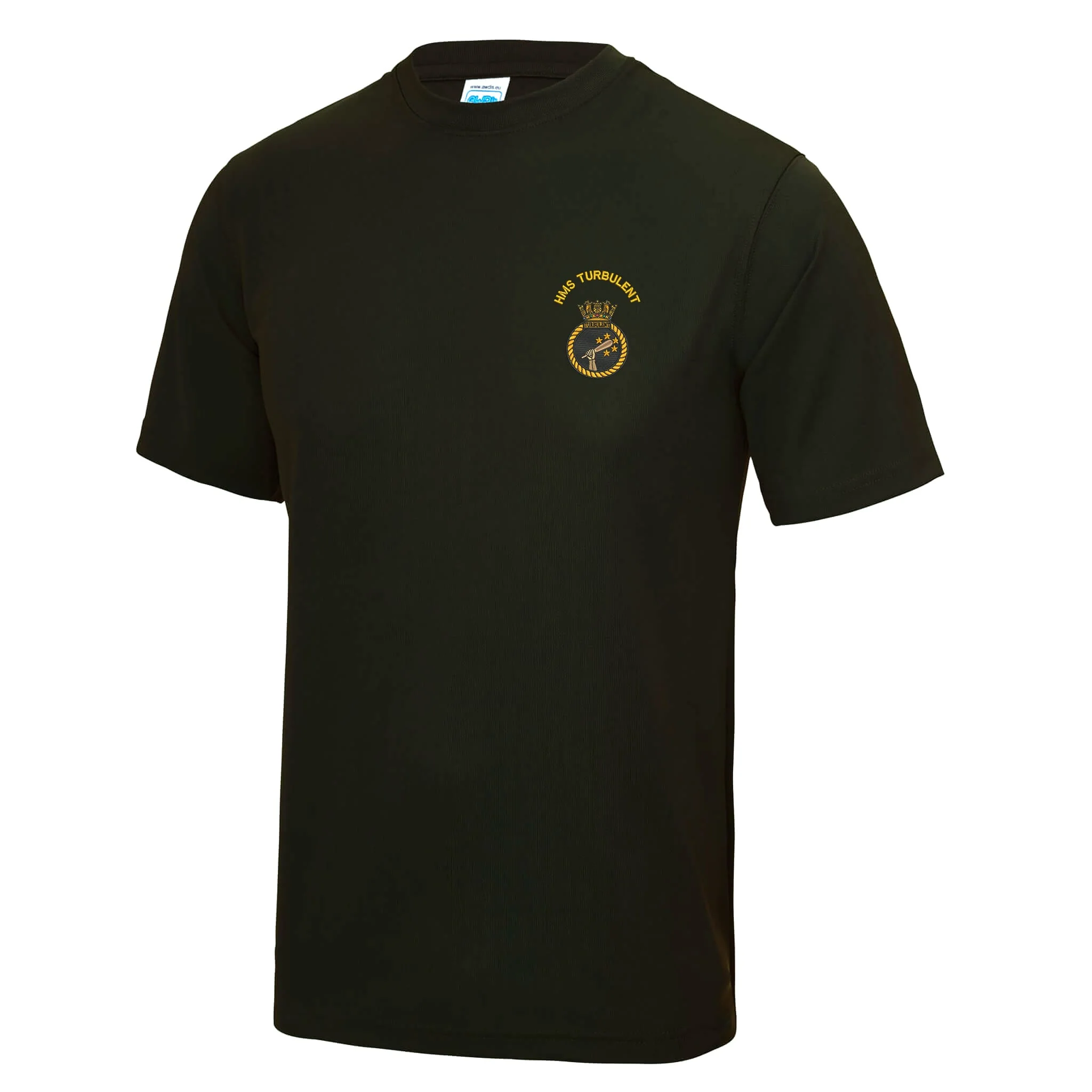 HMS Turbulent Polyester T-Shirt - Image 4
