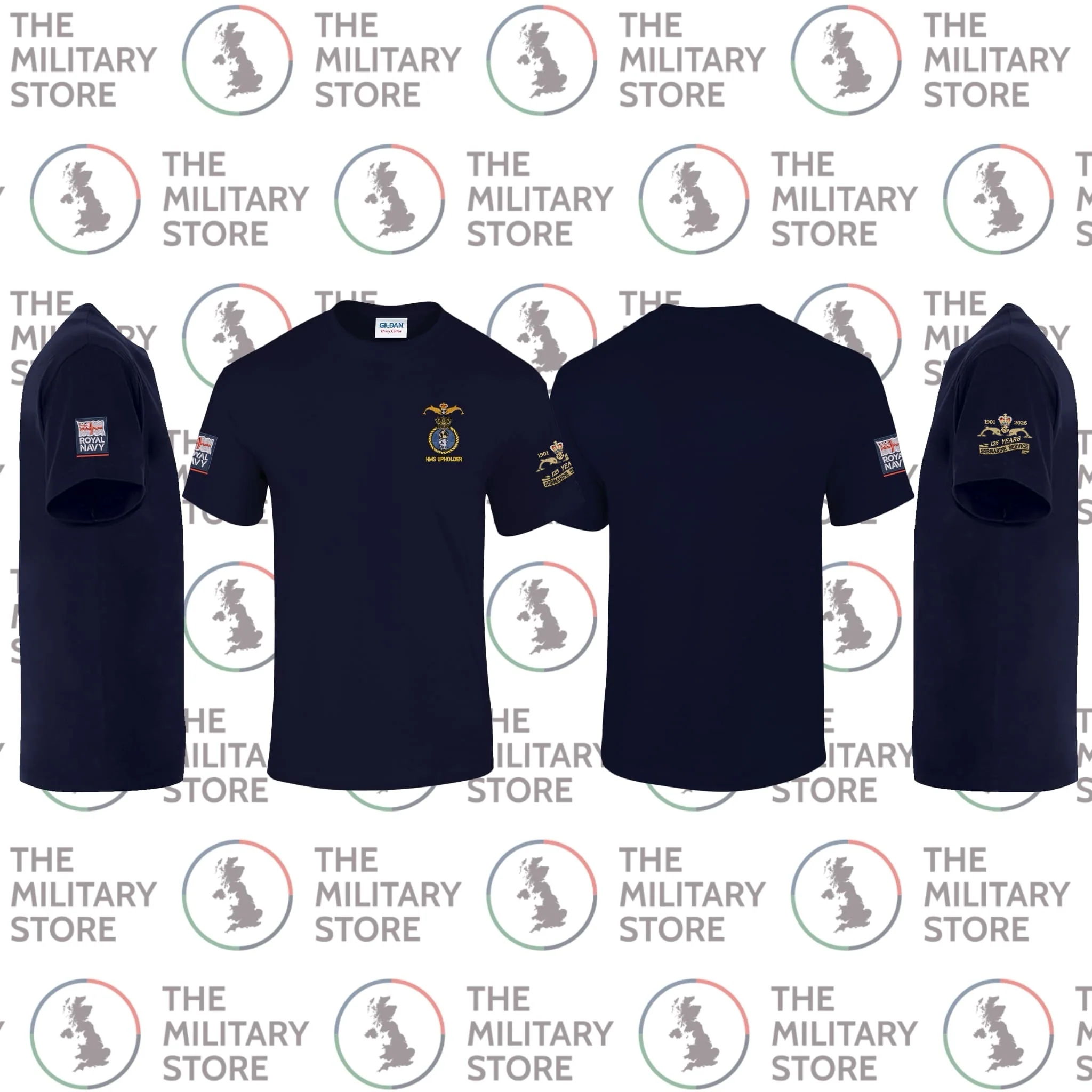 HMS Upholder Reunion Cotton T-Shirt - 2026 Falmouth