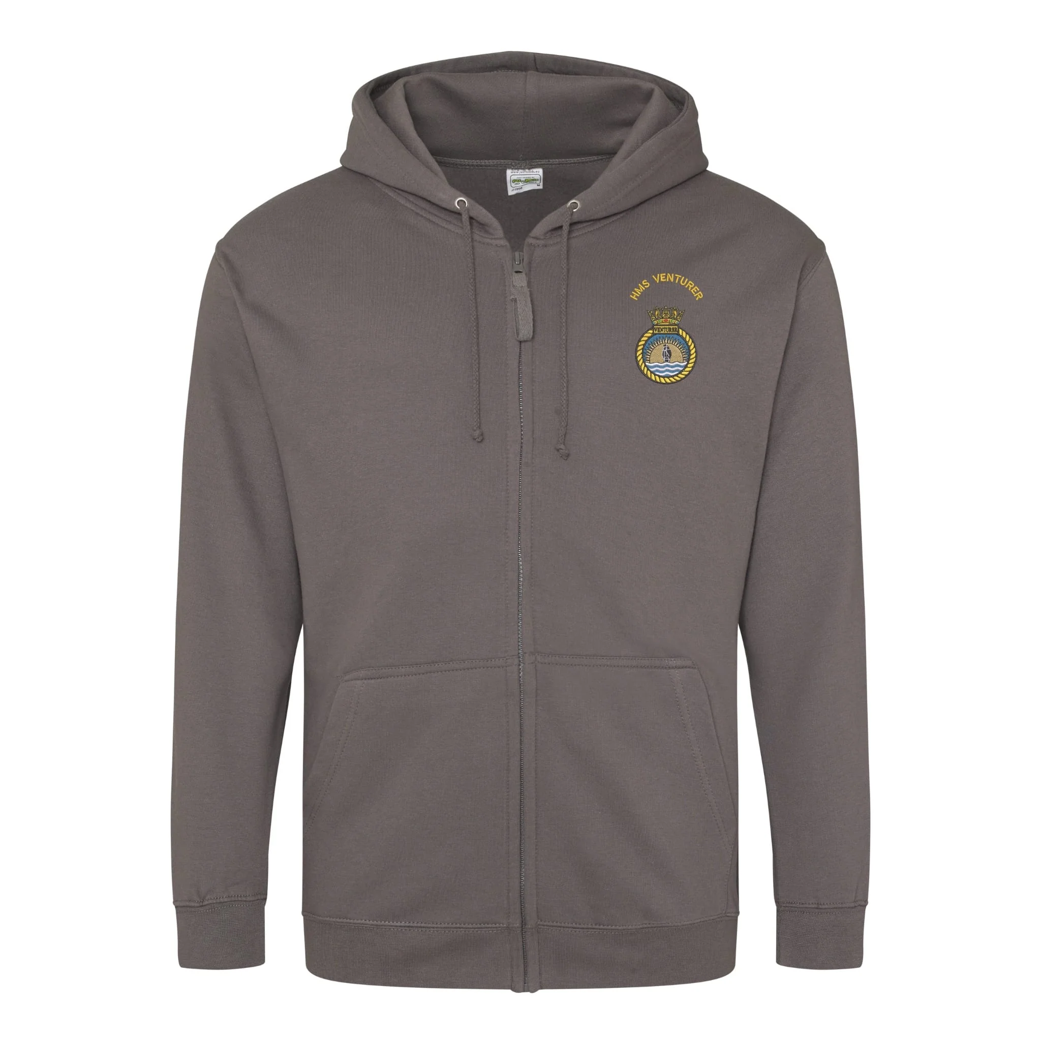 HMS Venturer Zipped Hoodie - Image 3