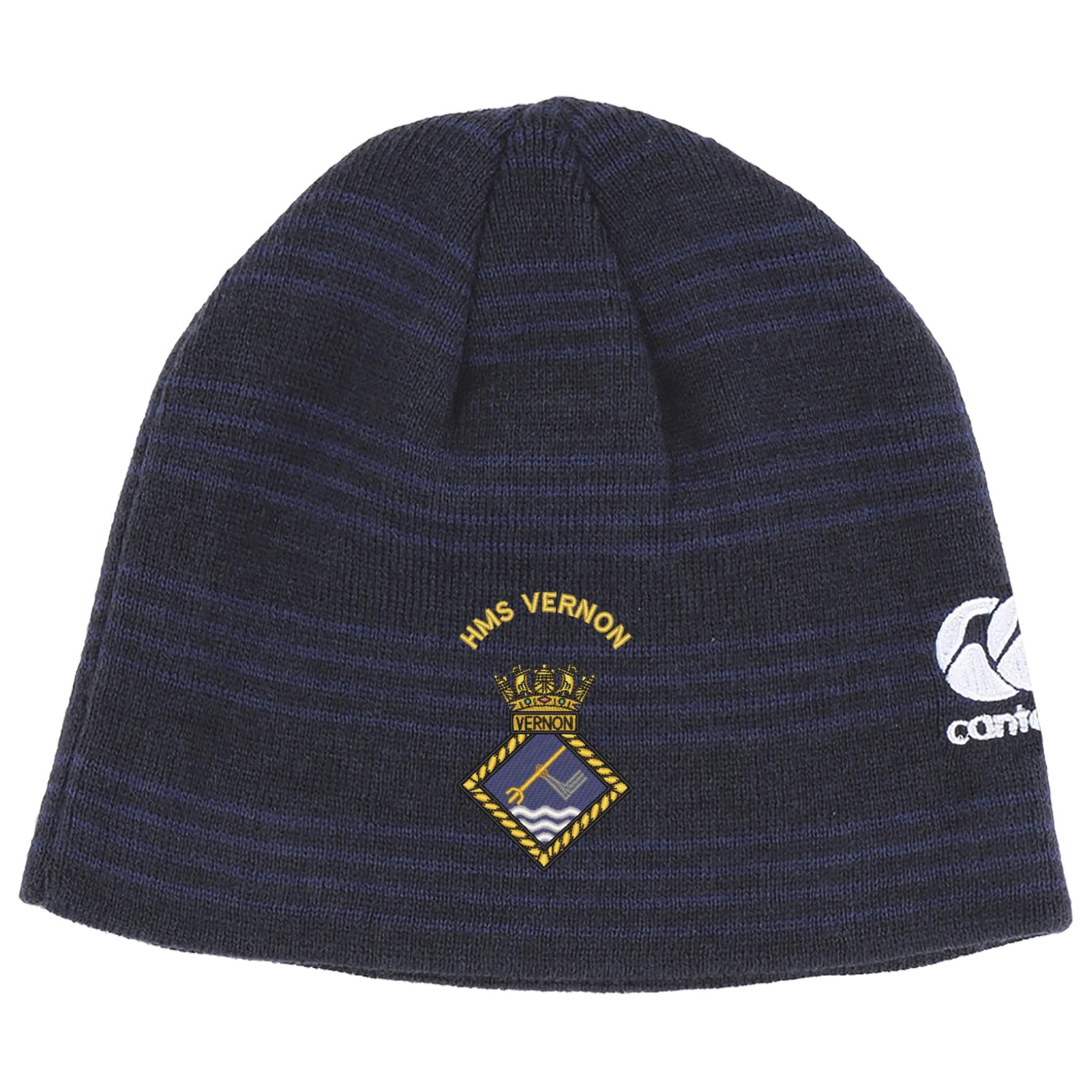 HMS Vernon Canterbury Beanie Hat - Image 2