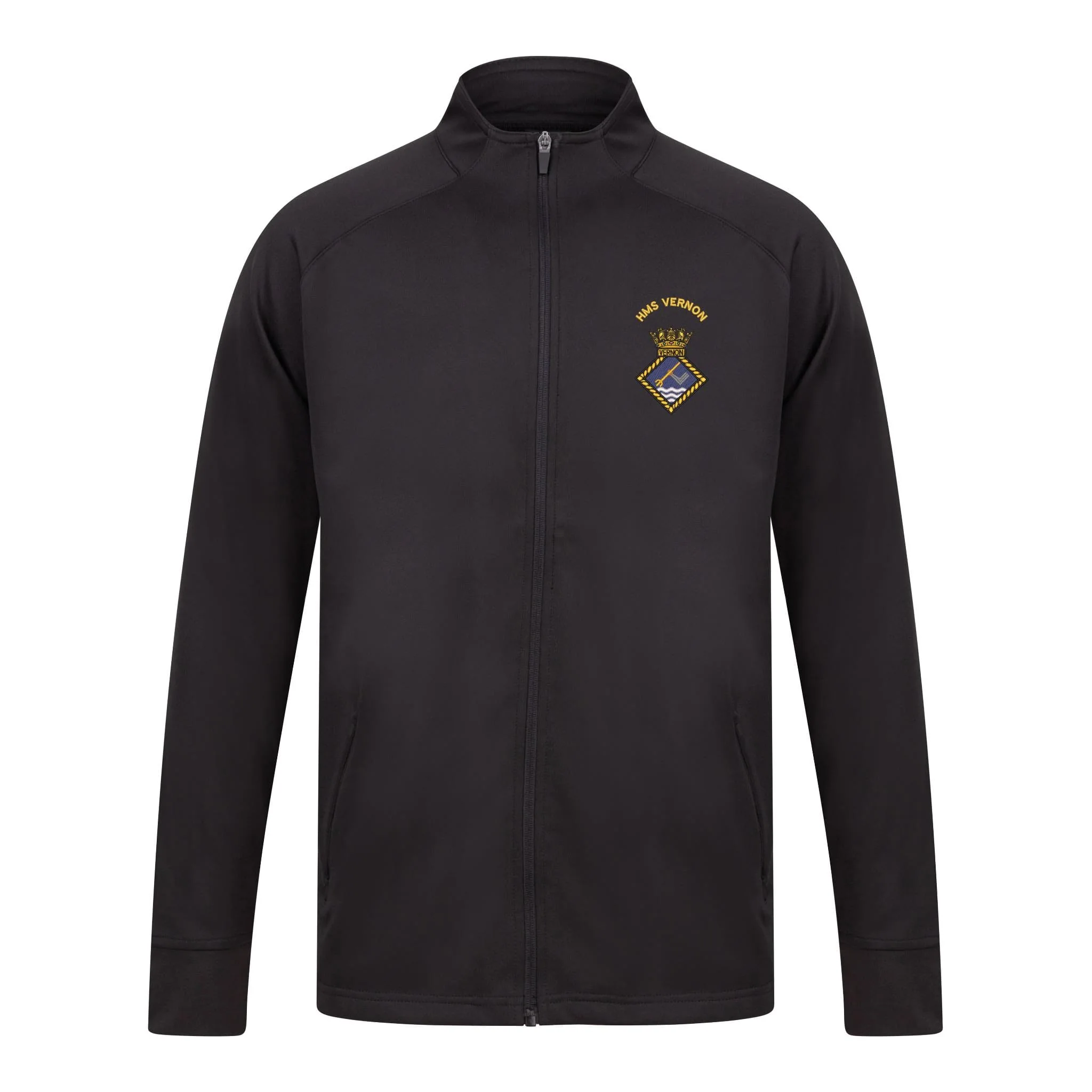 HMS Vernon Knitted Tracksuit Top