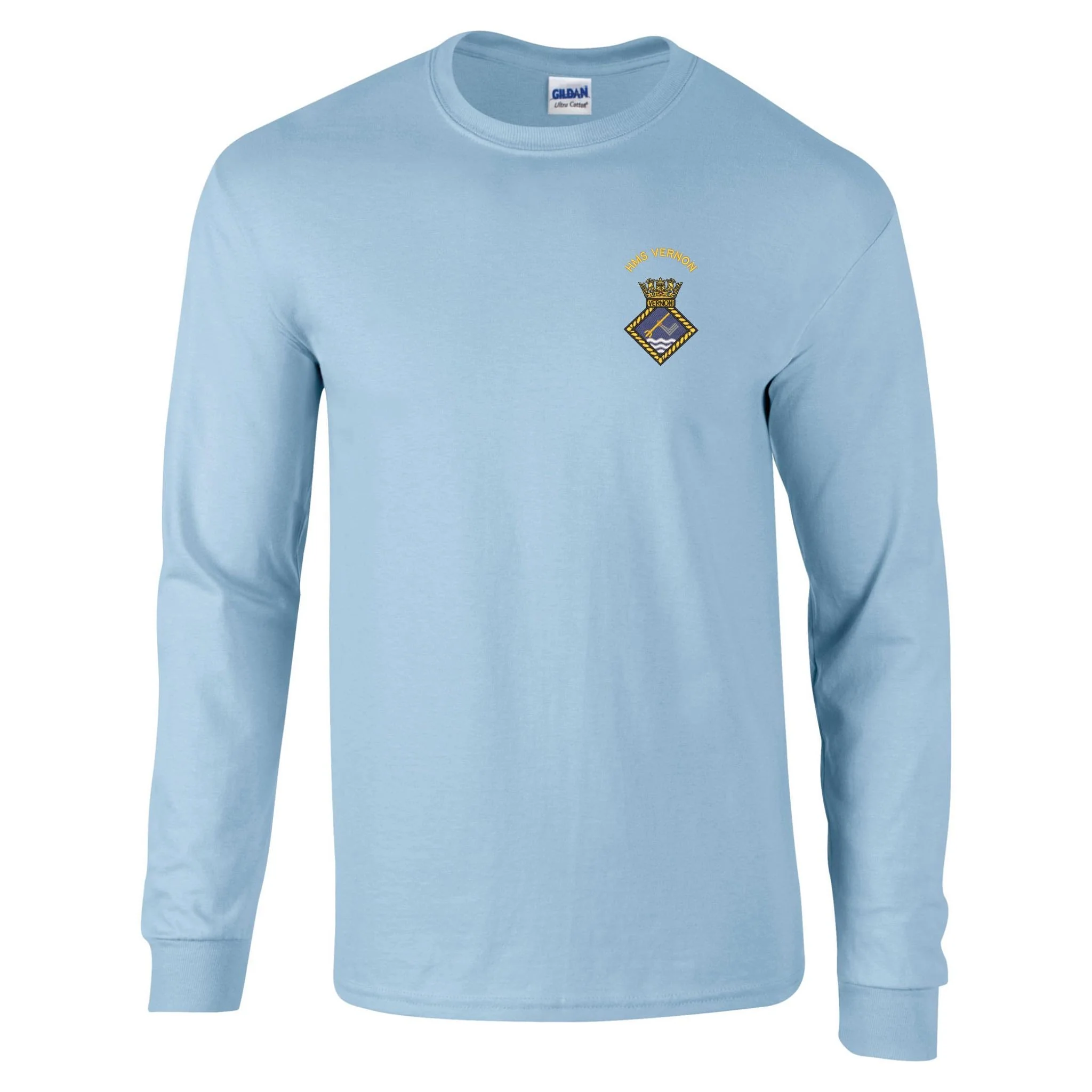 HMS Vernon Long Sleeve T-Shirt - Image 5