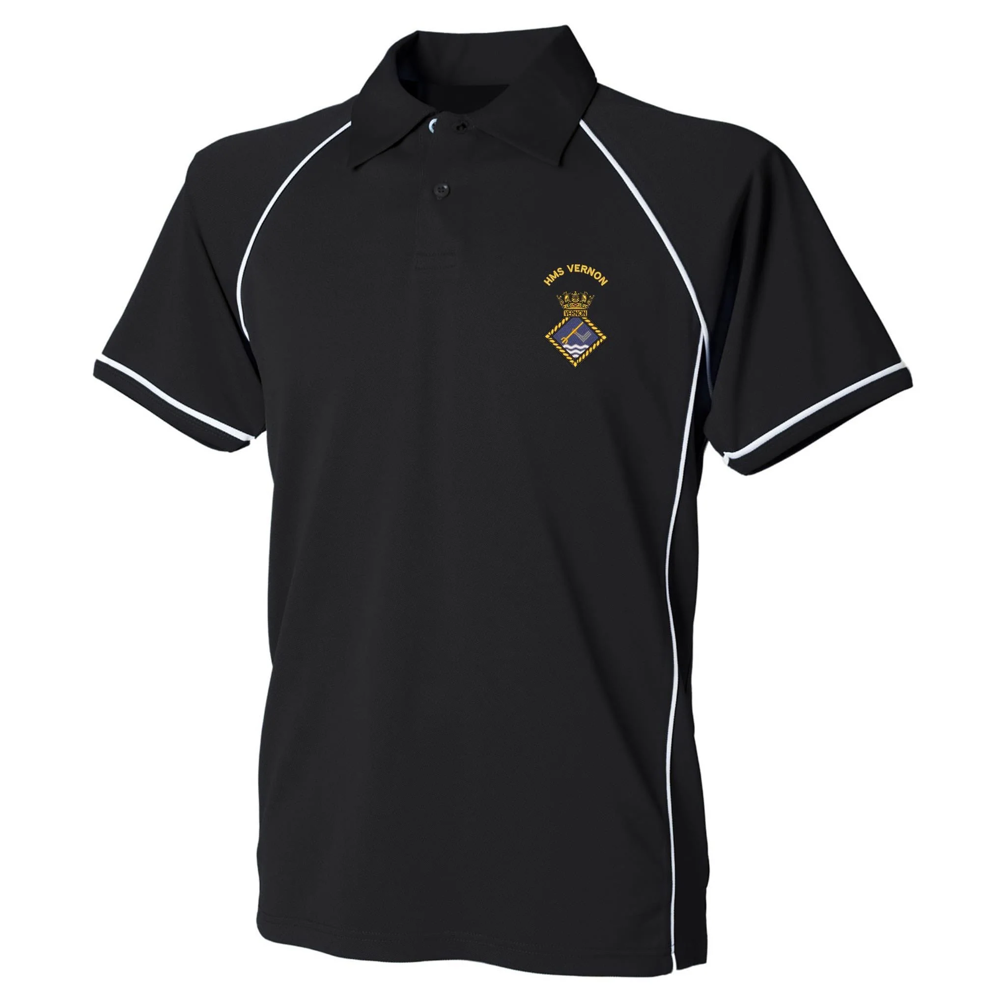 HMS Vernon Performance Polo - Image 8