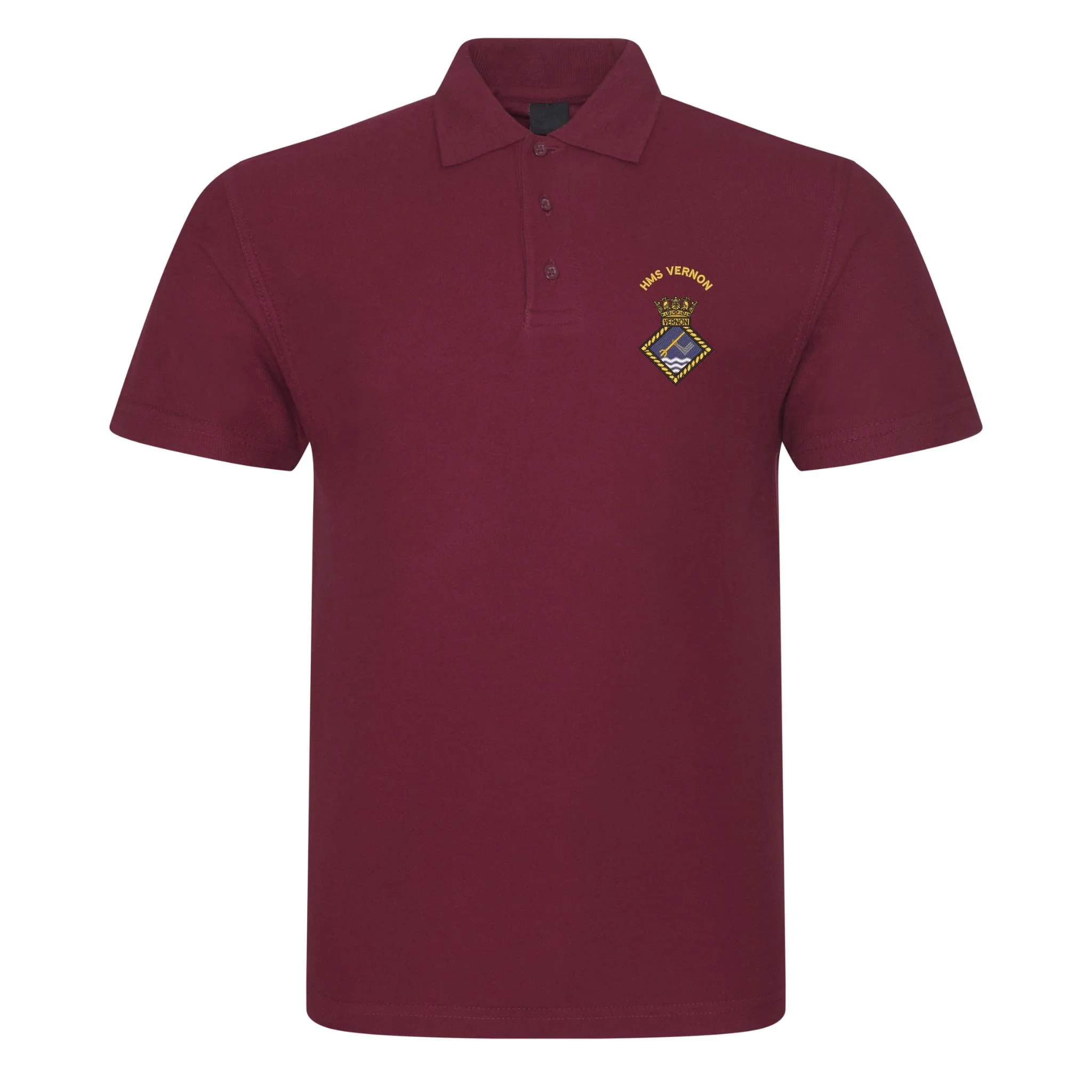 HMS Vernon Polo Shirt - Image 3