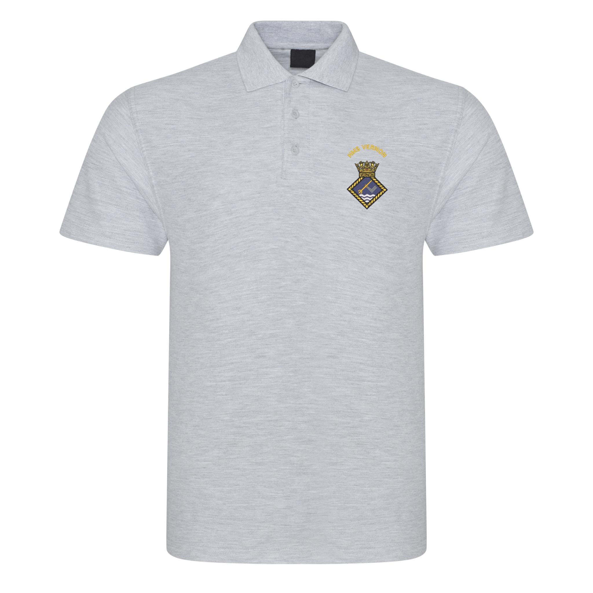 HMS Vernon Polo Shirt - Image 4