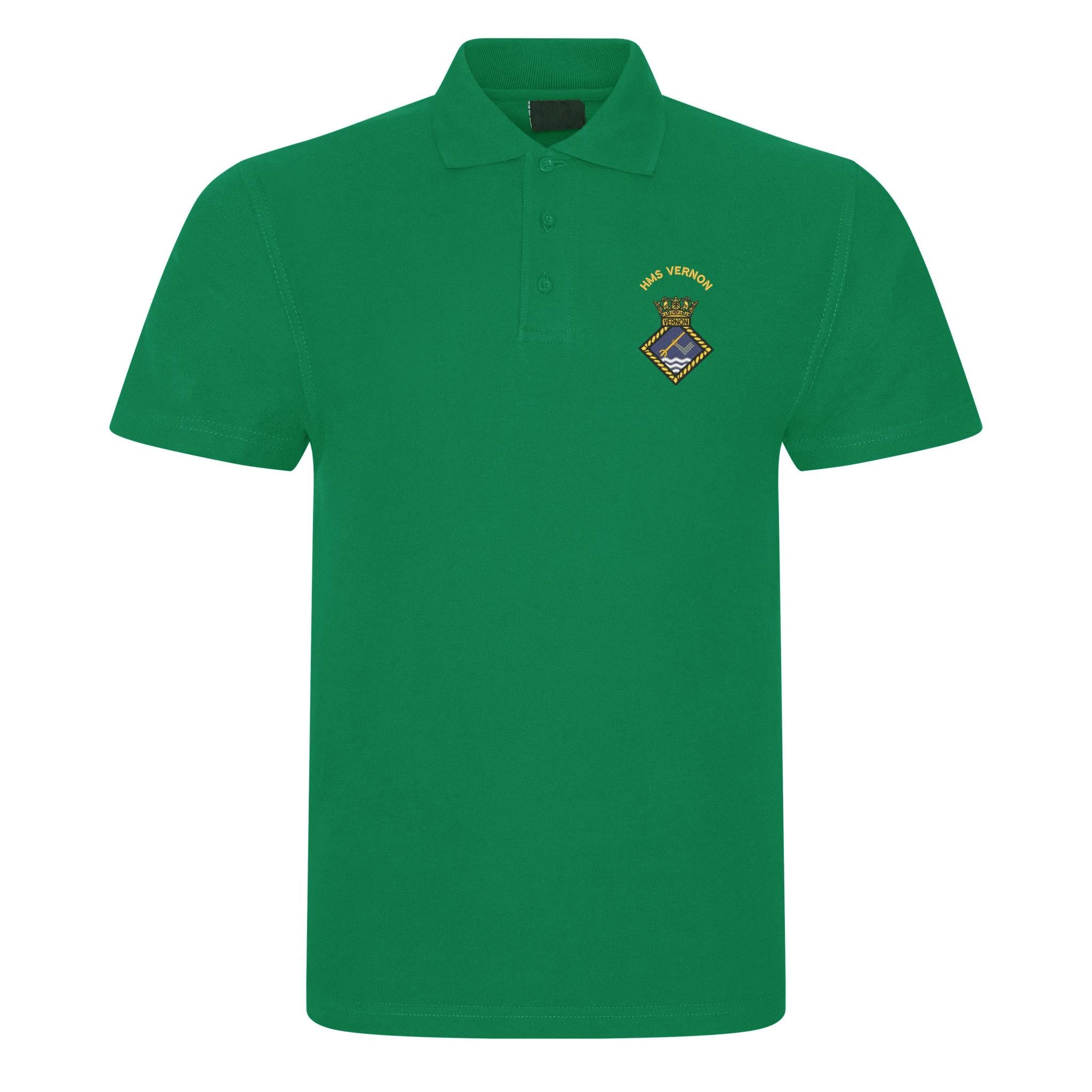 HMS Vernon Polo Shirt - Image 5