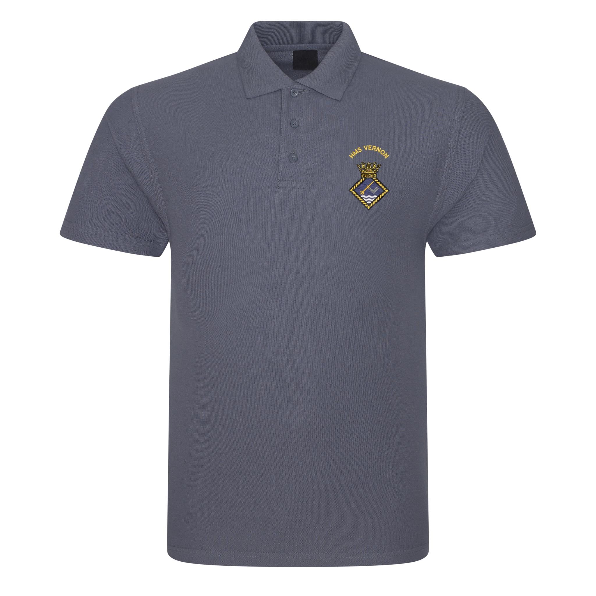 HMS Vernon Polo Shirt - Image 7