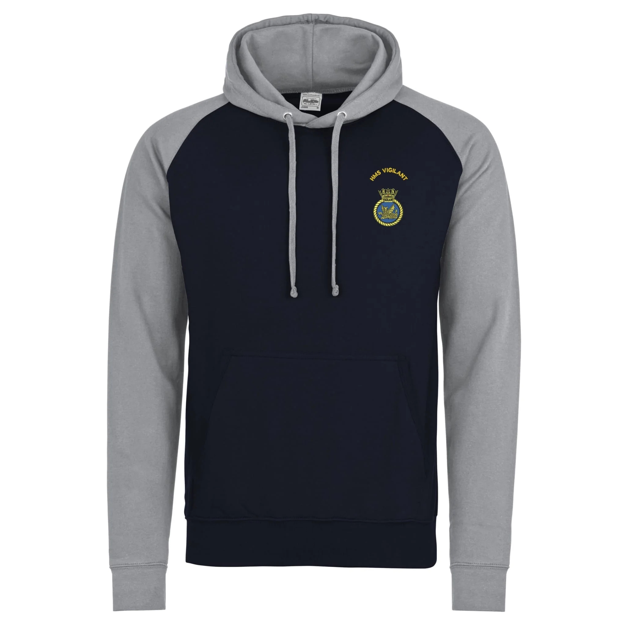 HMS Vigilant Contrast Hoodie - Image 4