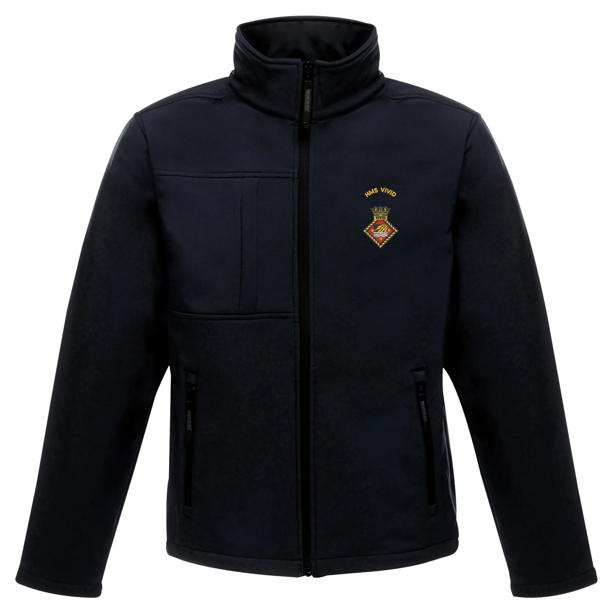 HMS Vivid Regatta Softshell Jacket - Image 2