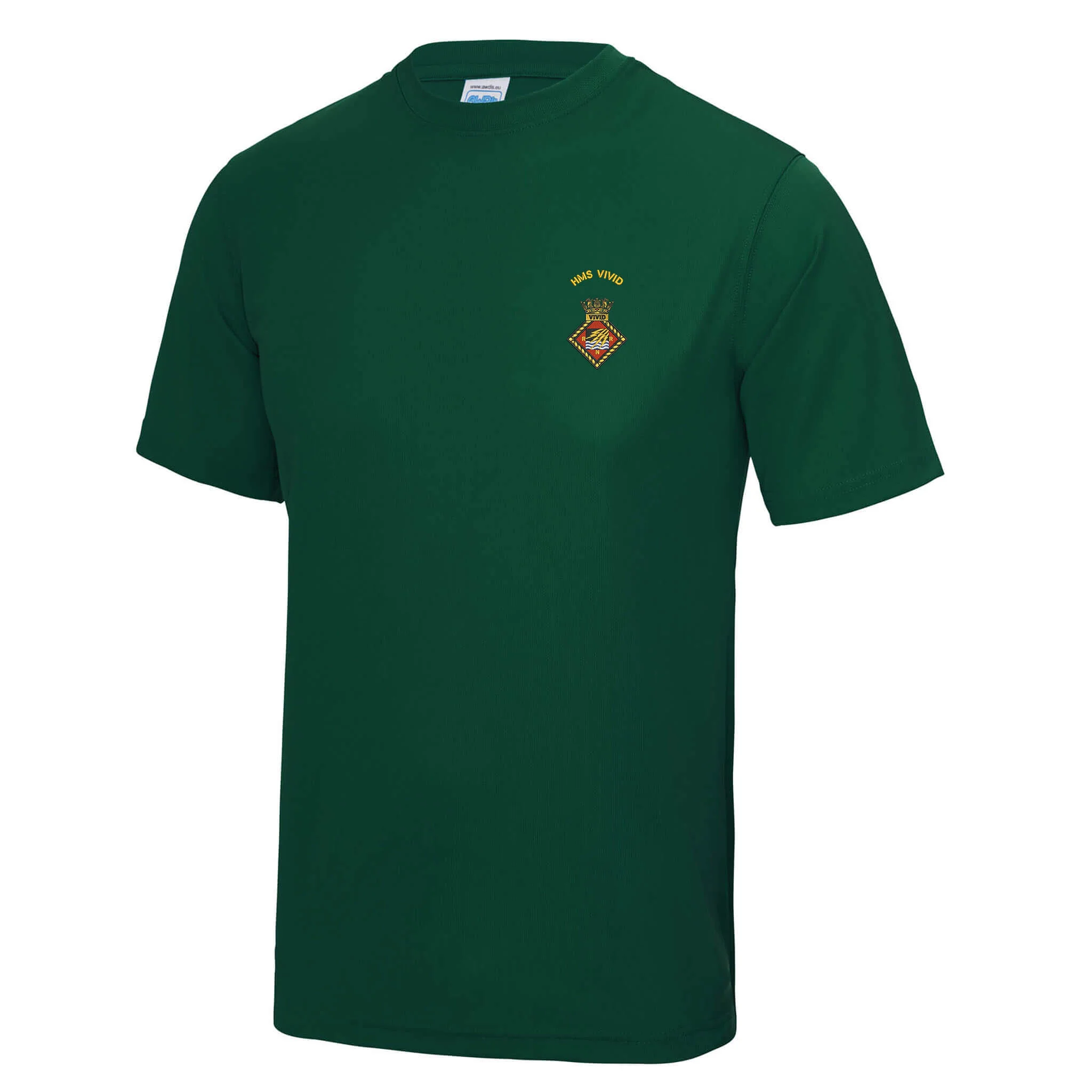HMS Vivid Polyester T-Shirt - Image 8