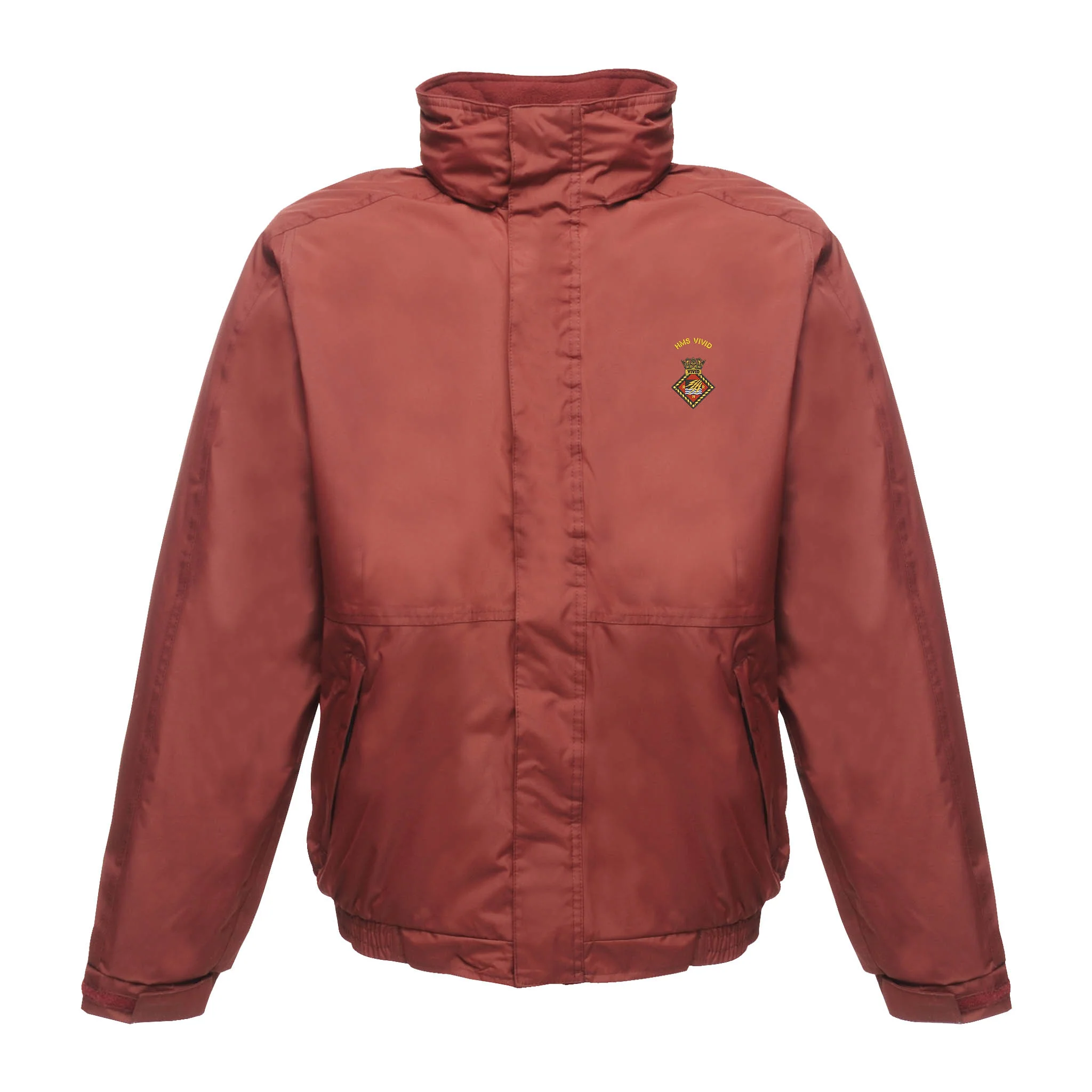 HMS Vivid Regatta Waterproof Jacket With Hood - Image 4