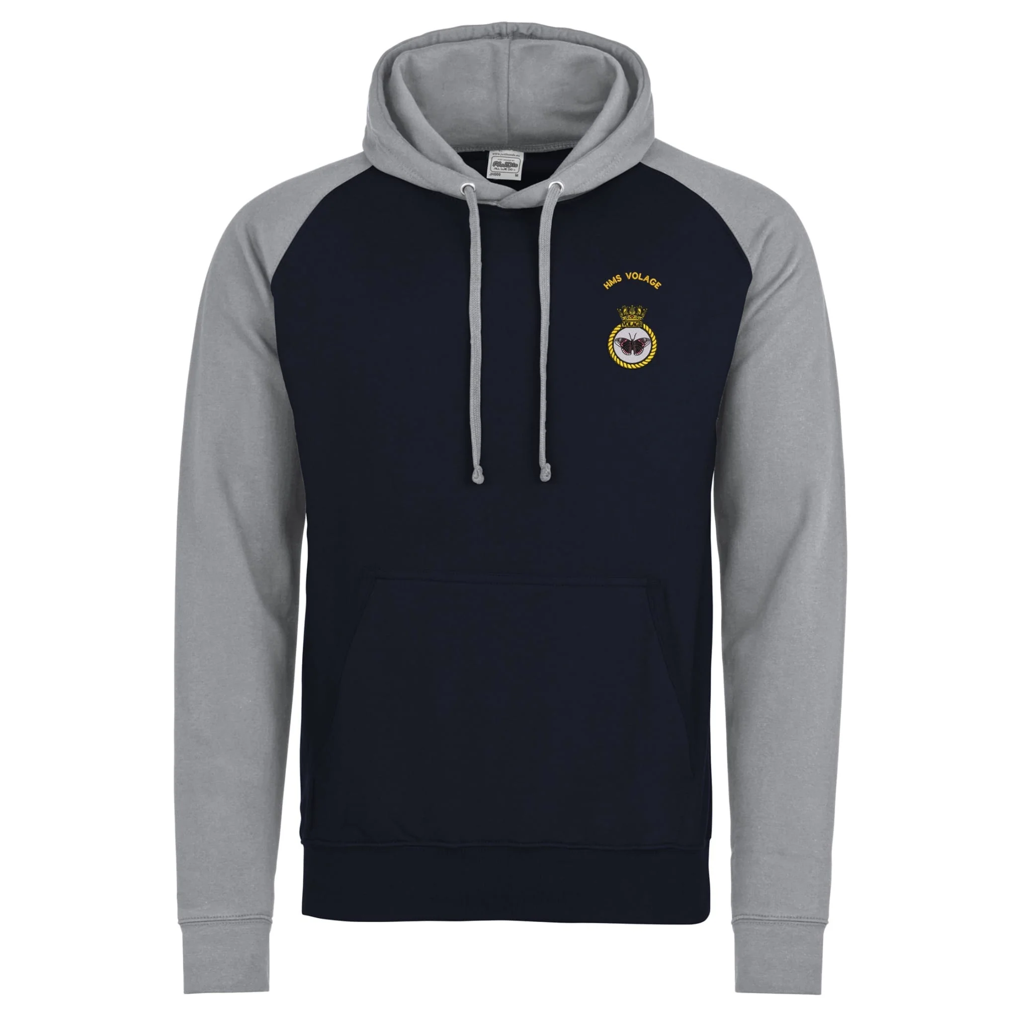HMS Volage Contrast Hoodie - Image 3