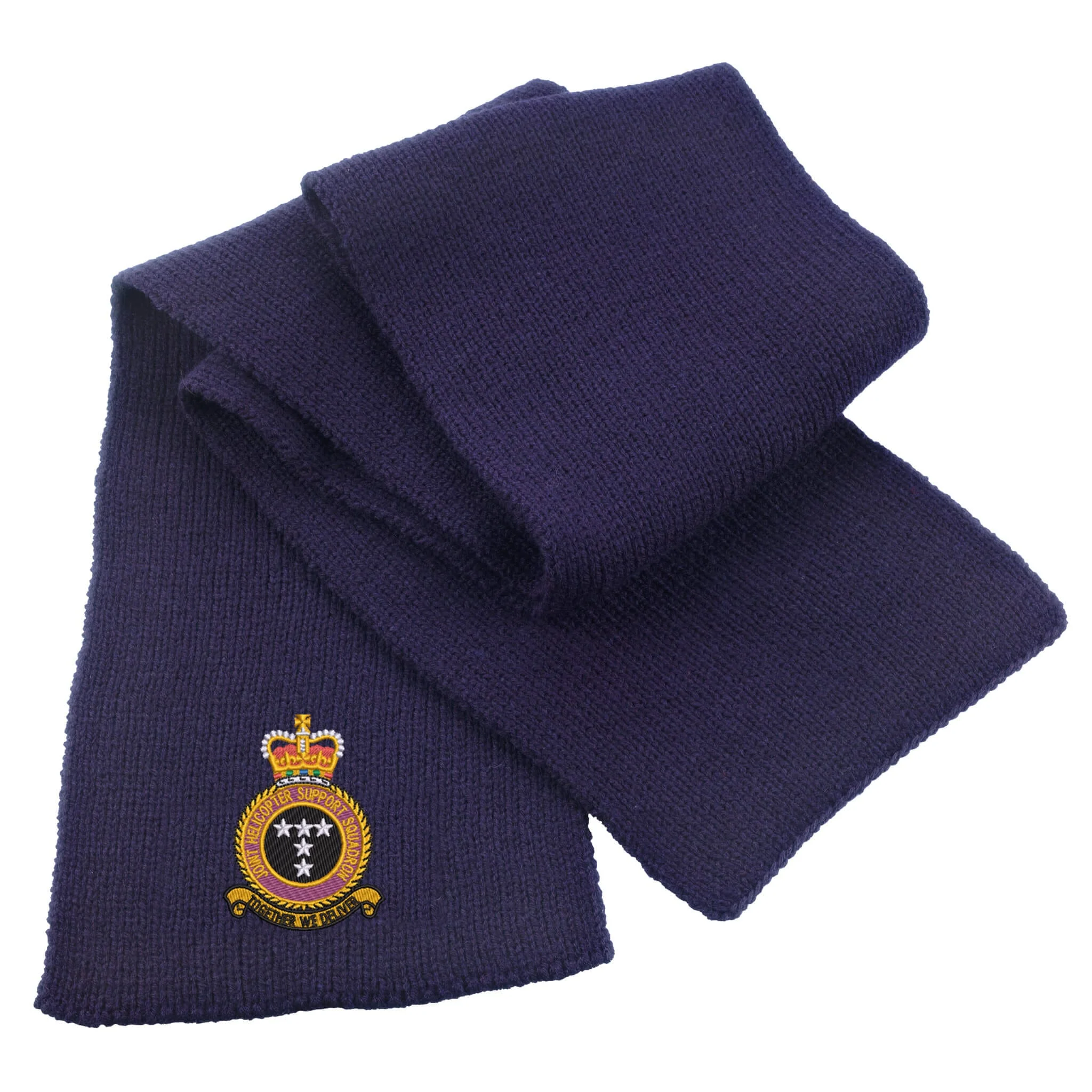 Joint Helicopter Support Squadron Heavy Knit Scarf - Image 3
