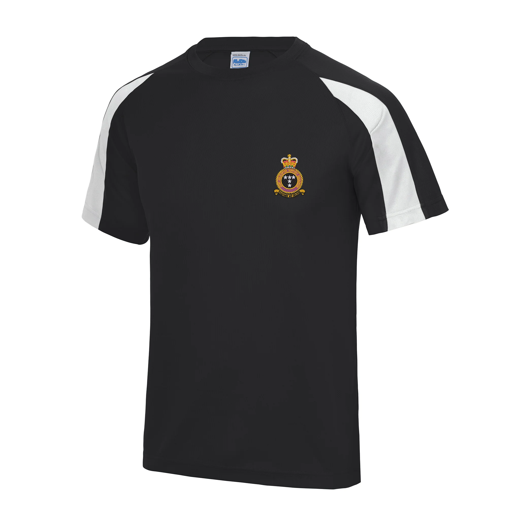 Joint Helicopter Support Squadron Contrast Polyester T-Shirt - Image 2