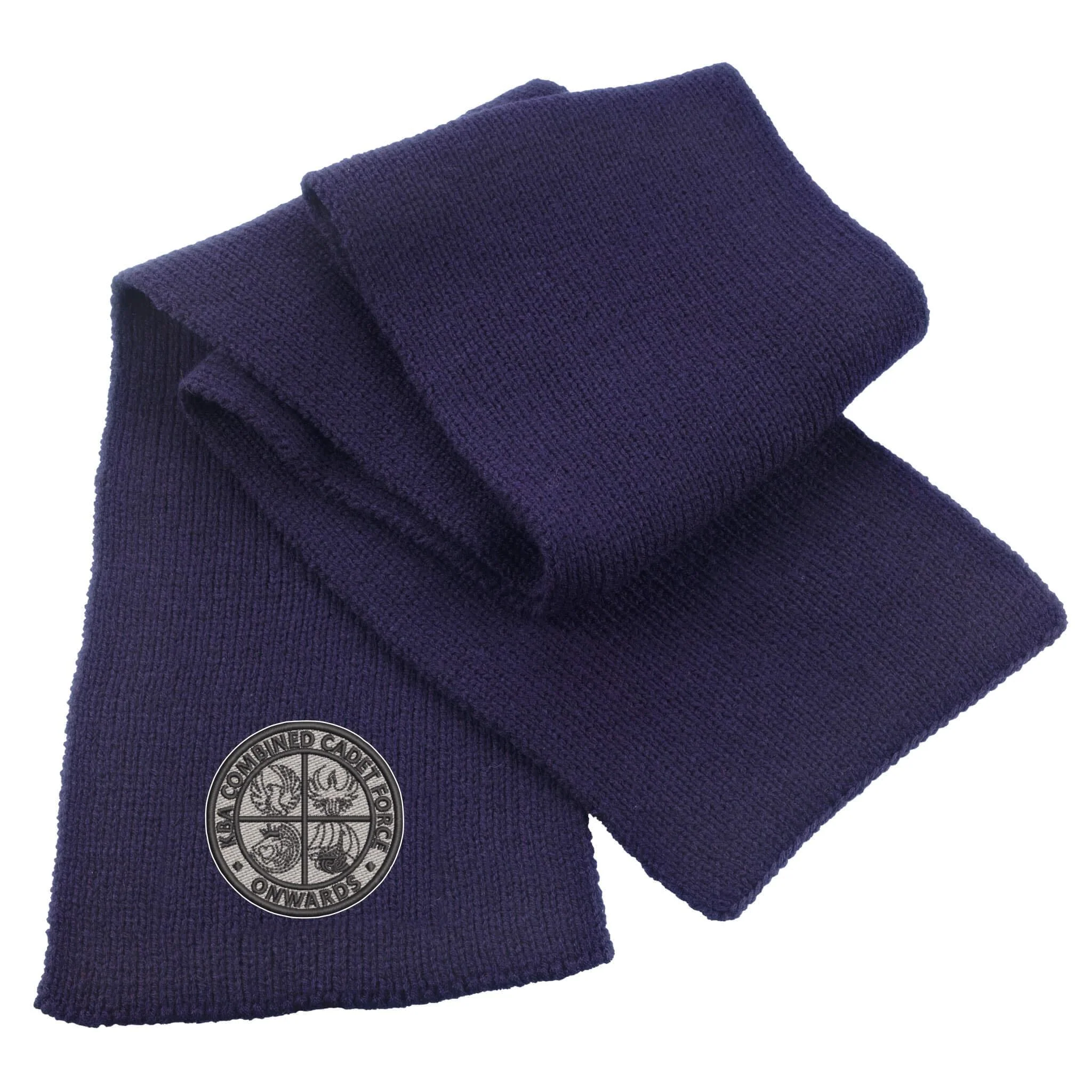 KBA Combined Cadet Force Heavy Knit Scarf - Image 3