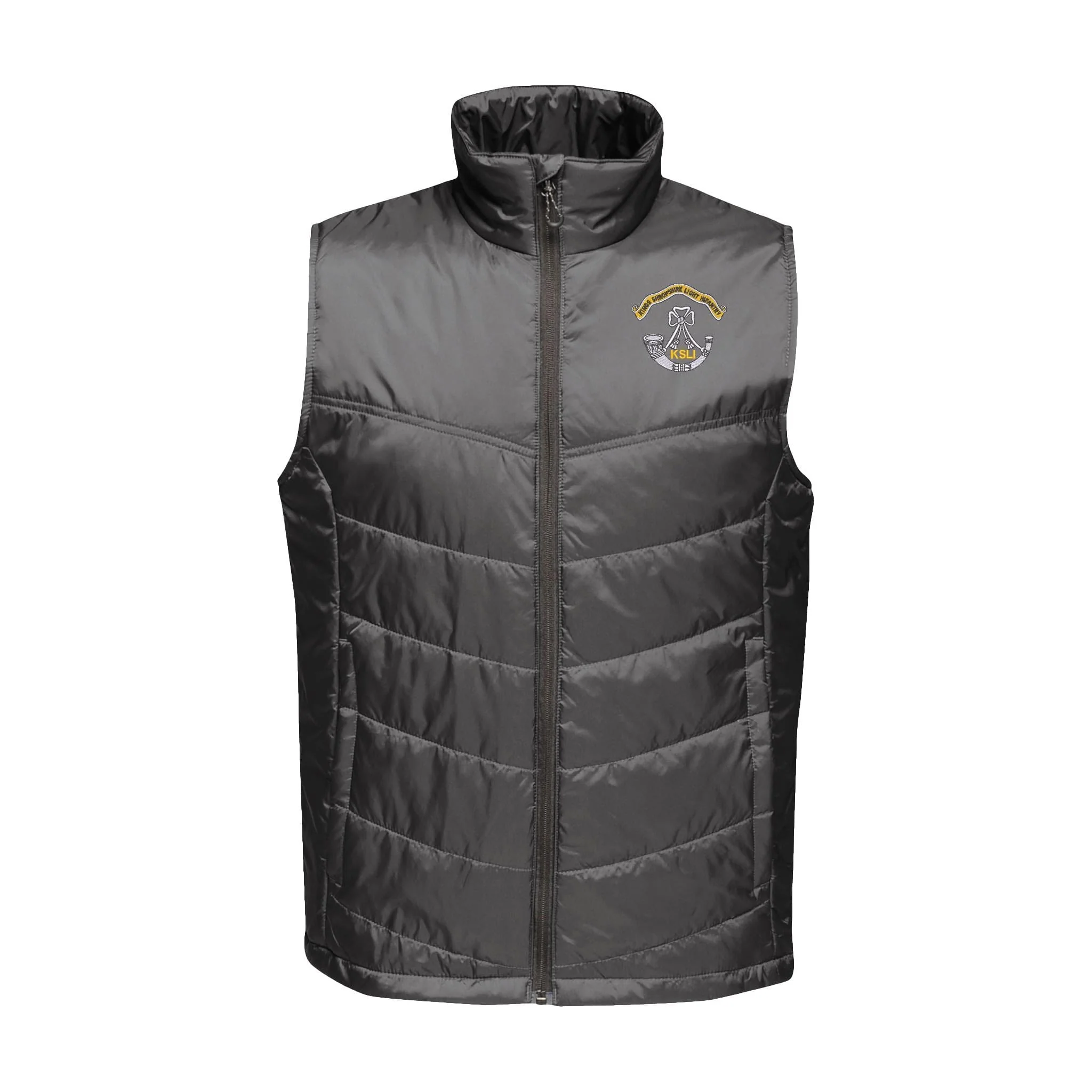 King's Shropshire Light Infantry Insulated Bodywarmer - Image 3