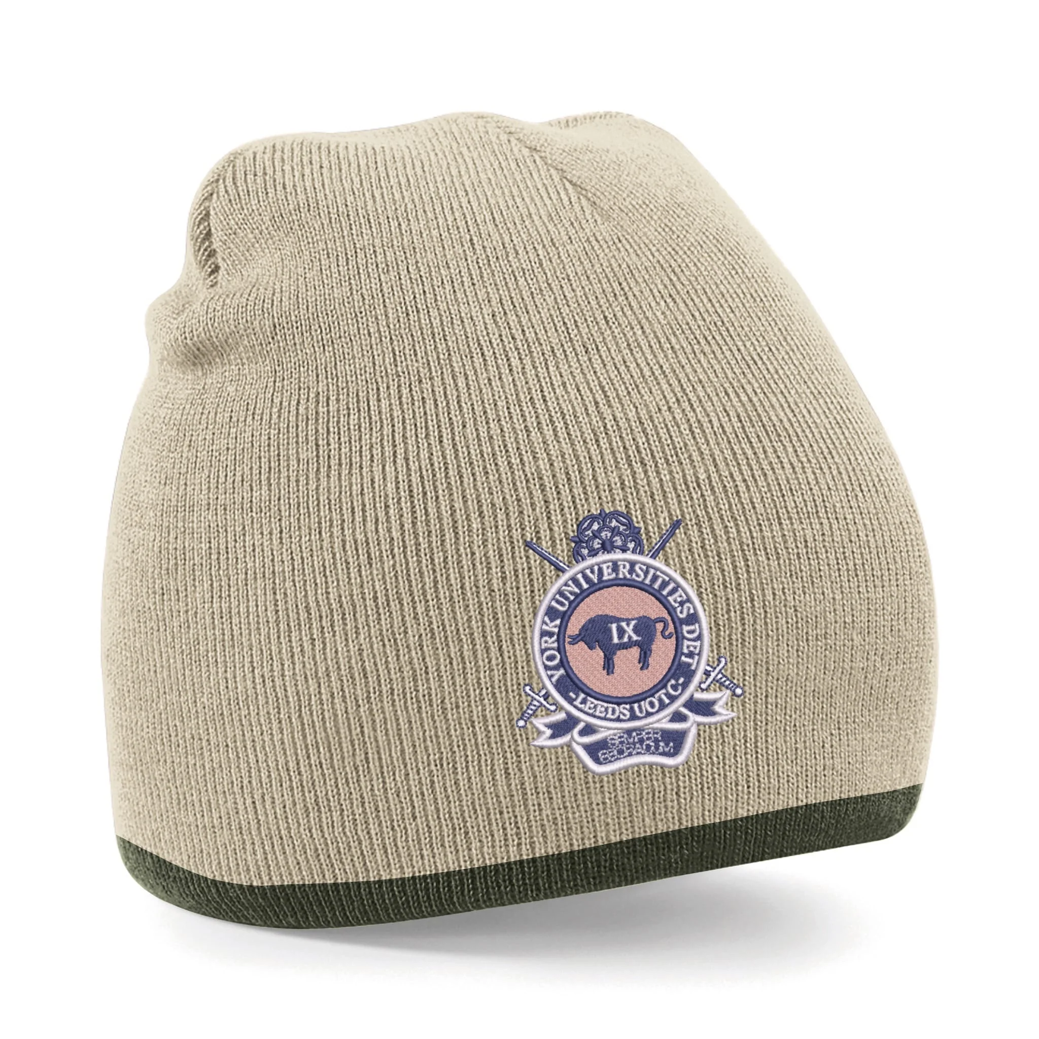 York Universities DET - Leeds UOTC Beanie Hat - Image 5