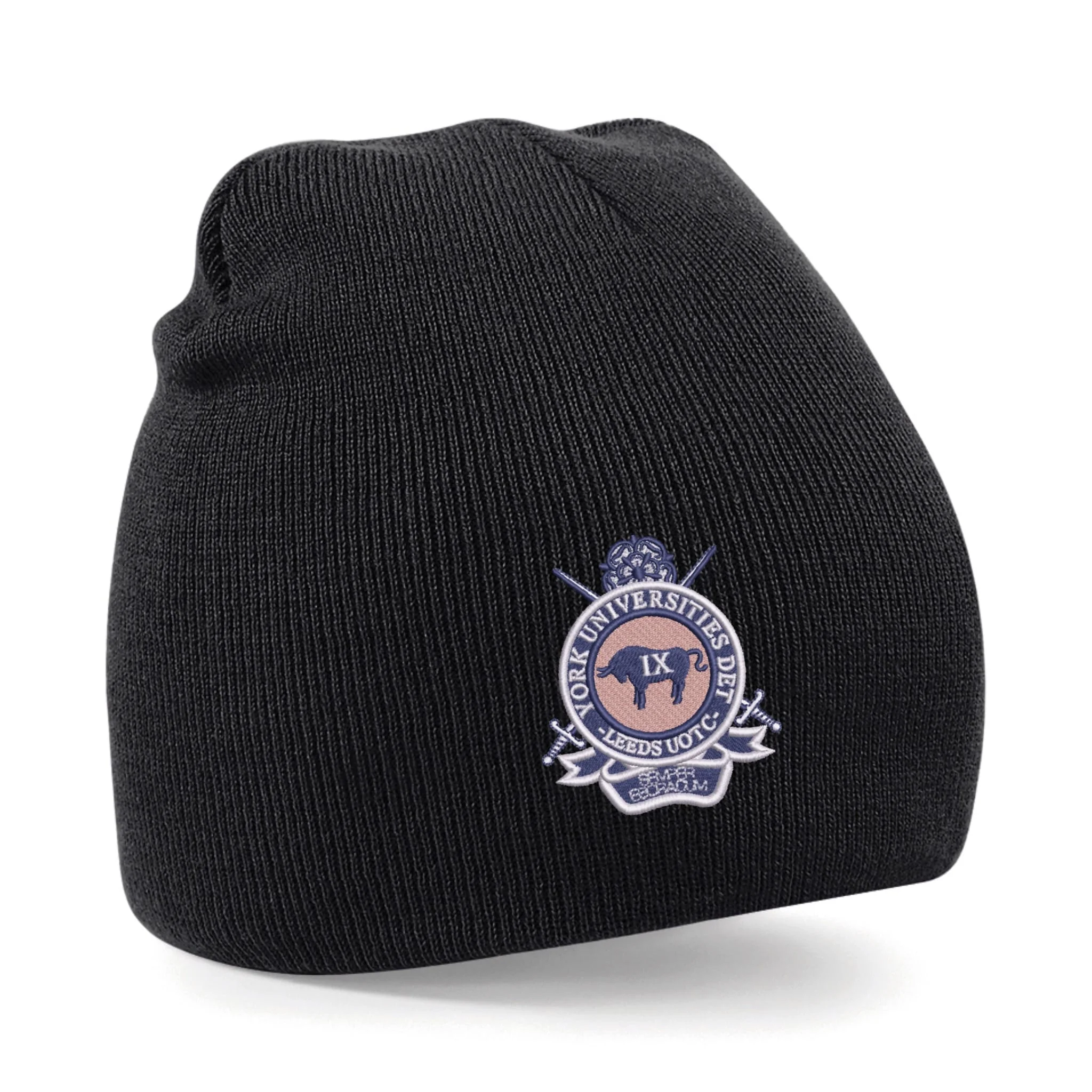 York Universities DET - Leeds UOTC Beanie Hat - Image 8
