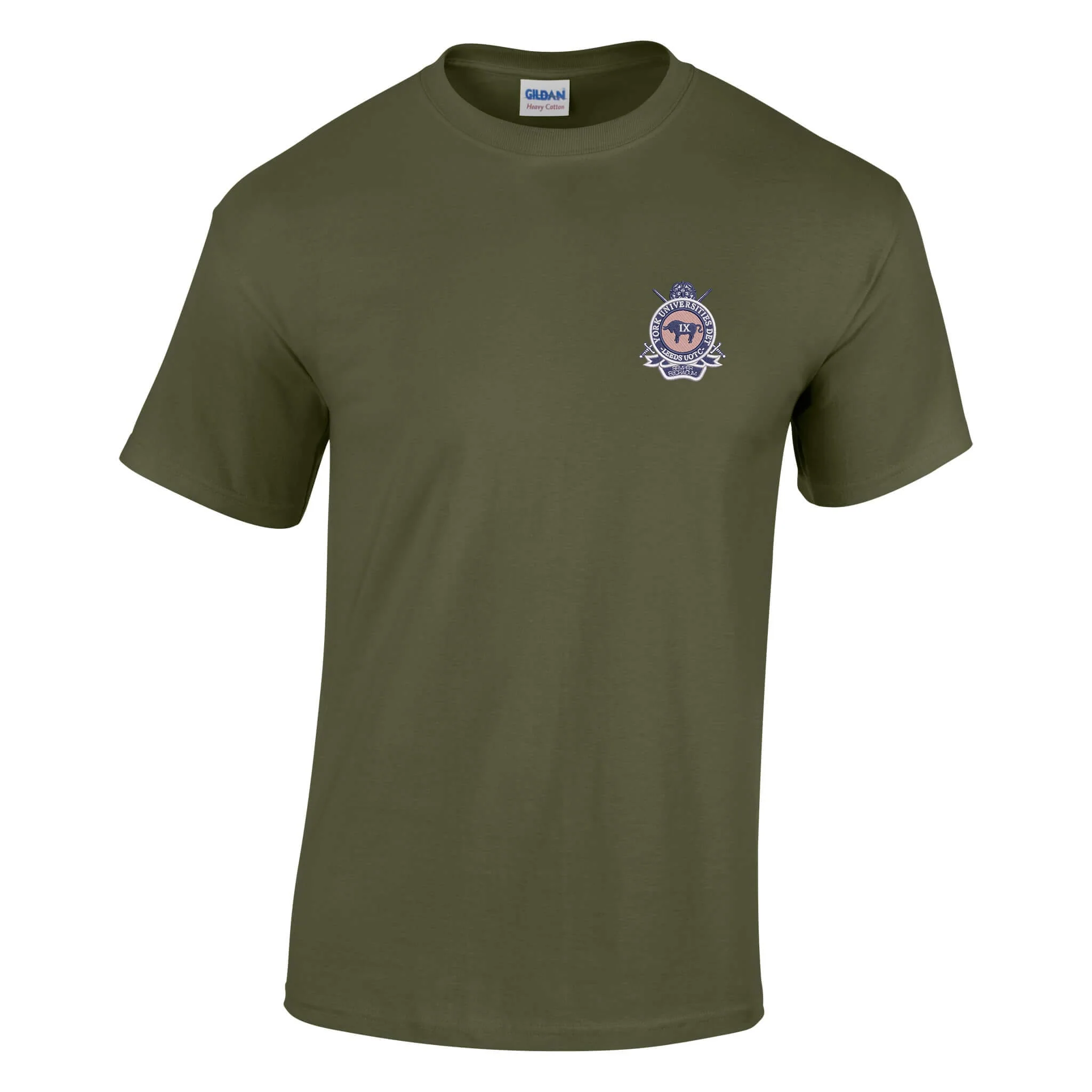 York Universities DET - Leeds UOTC Cotton T-Shirt - Image 5