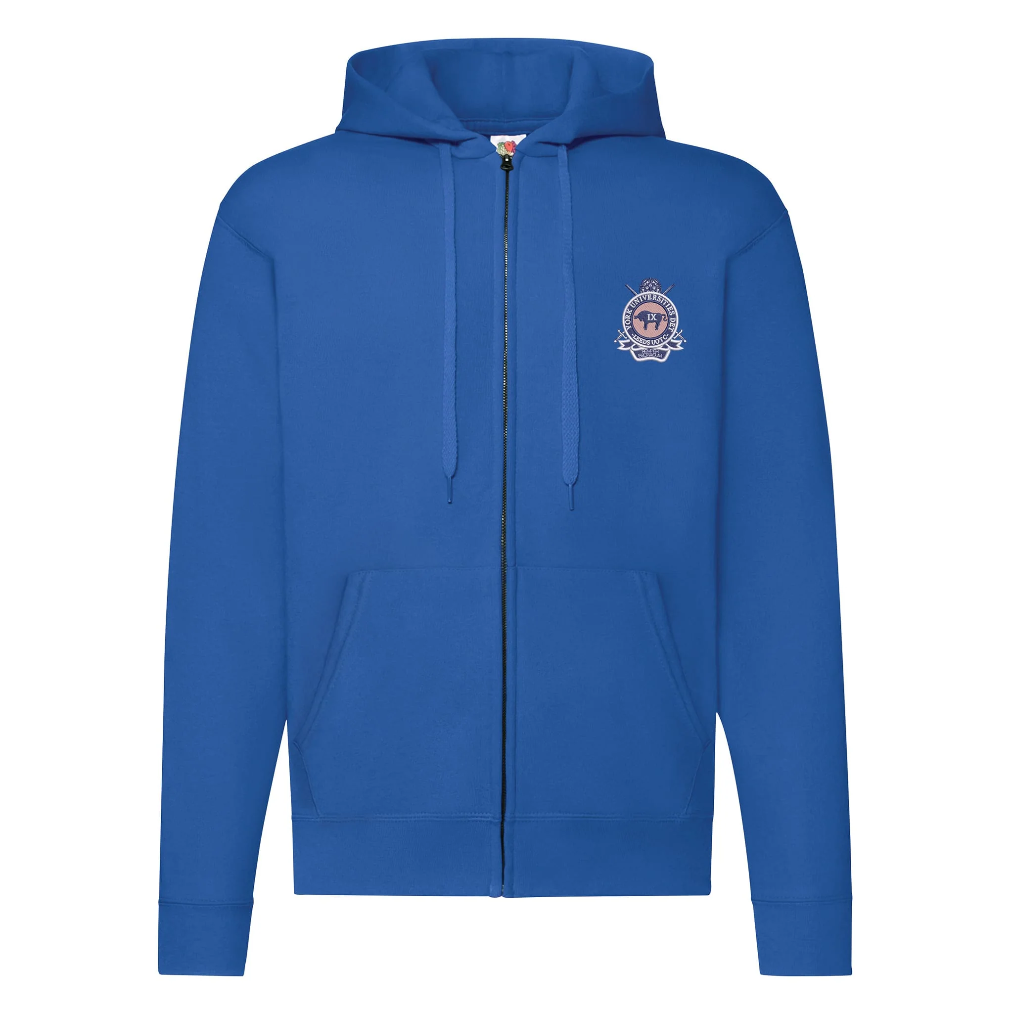 York Universities DET - Leeds UOTC Zipped Hoodie - Image 5