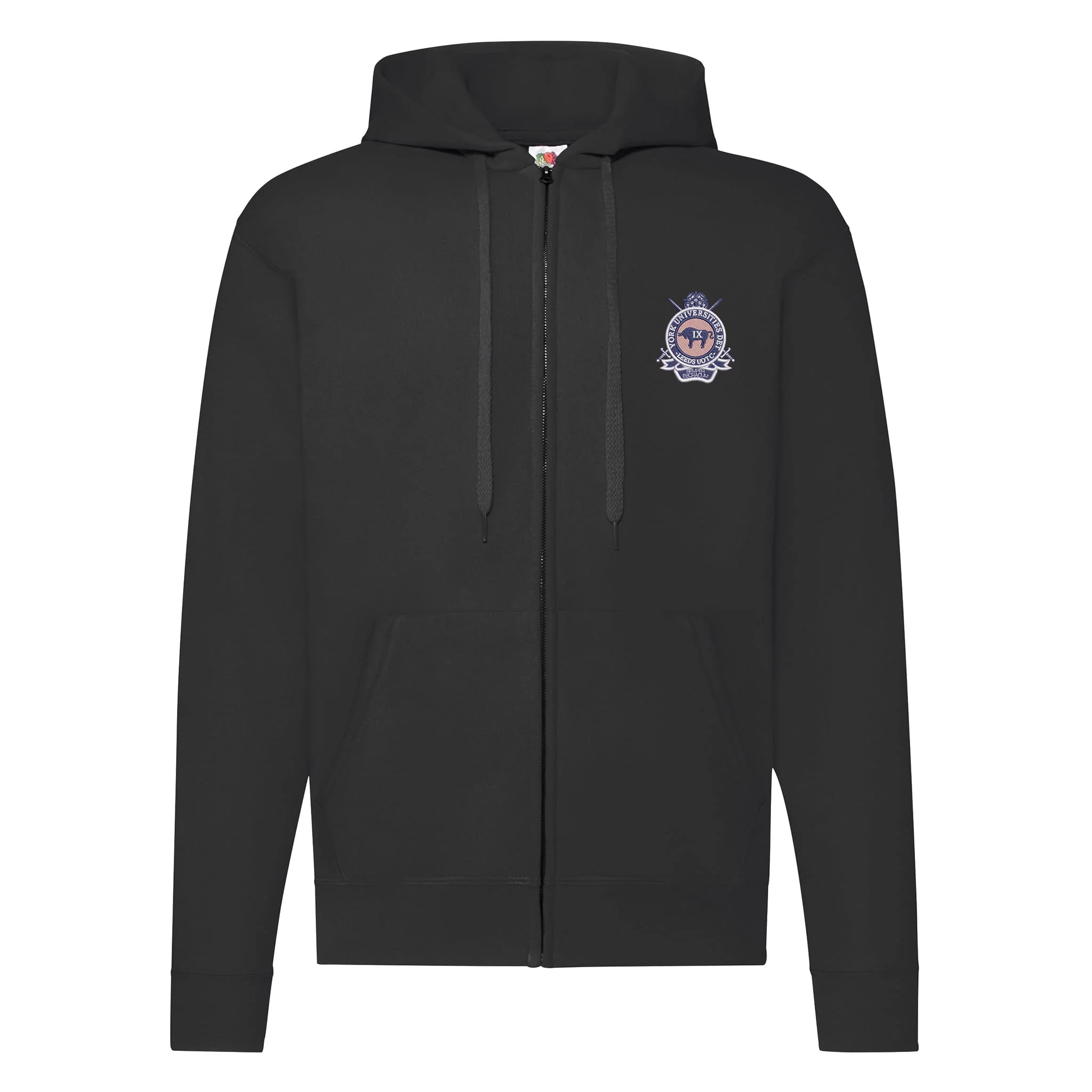 York Universities DET - Leeds UOTC Zipped Hoodie - Image 6