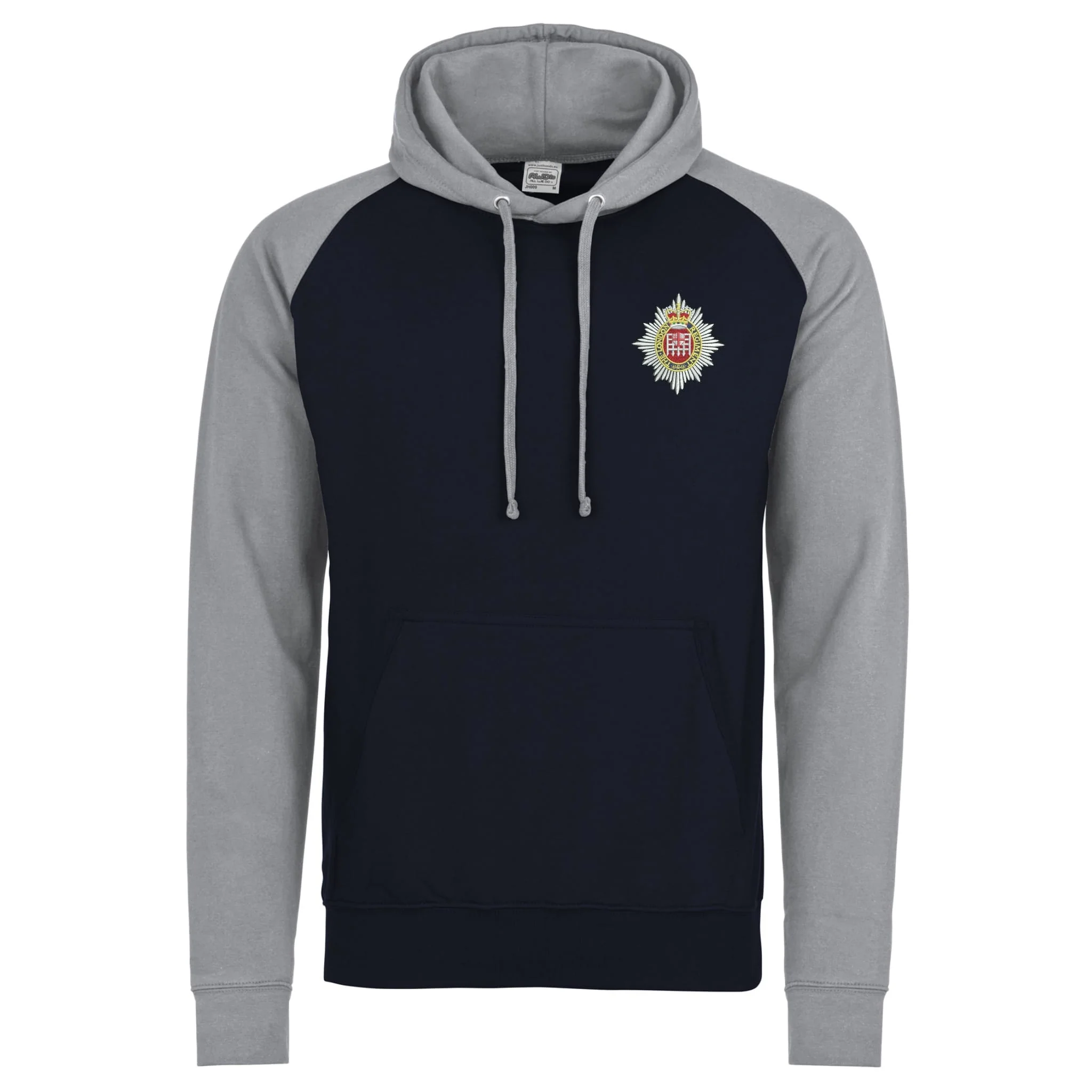 London Regiment Contrast Hoodie - Image 4