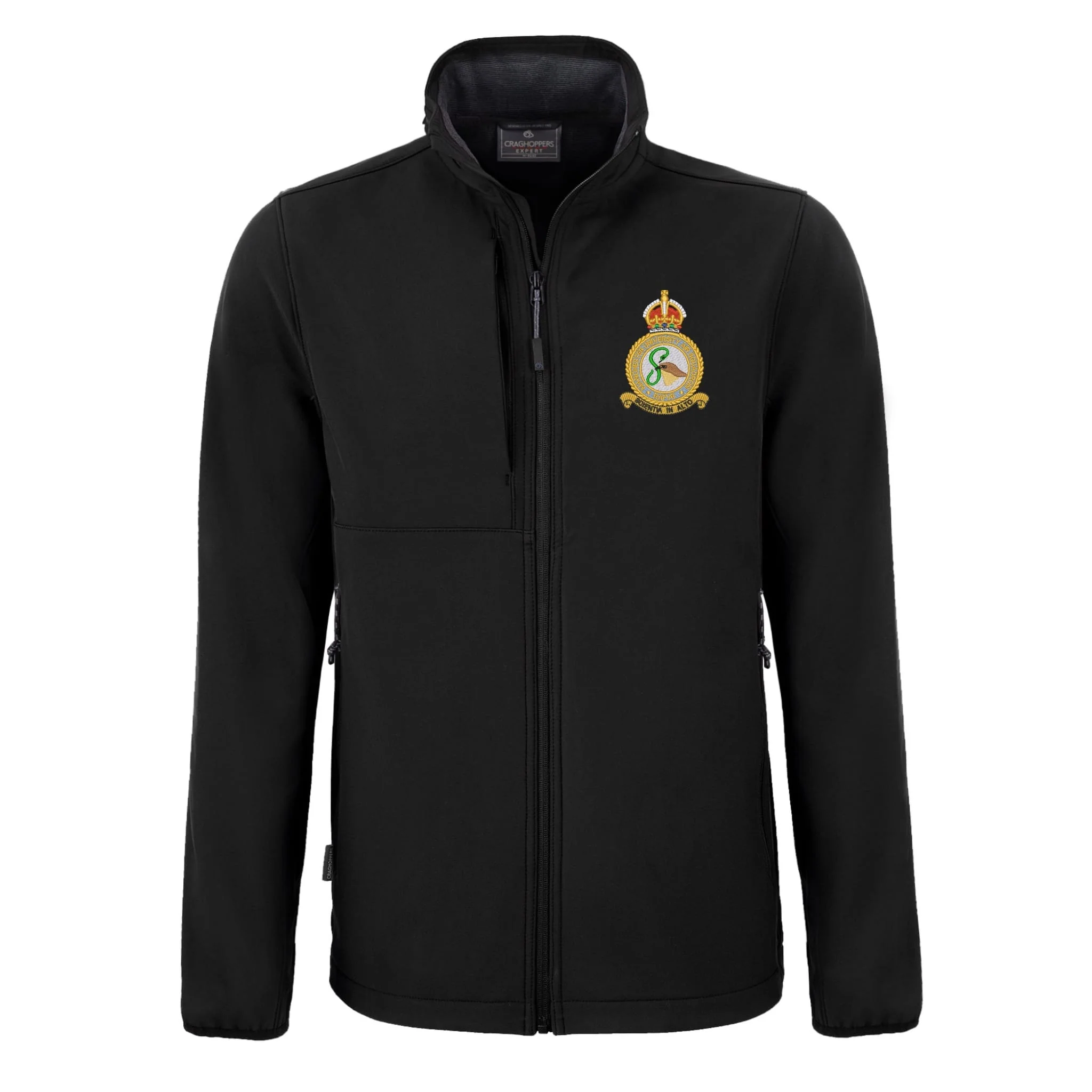 Manchester and Salford Universities Air Squadron Craghoppers Basecamp Softshell - Image 2