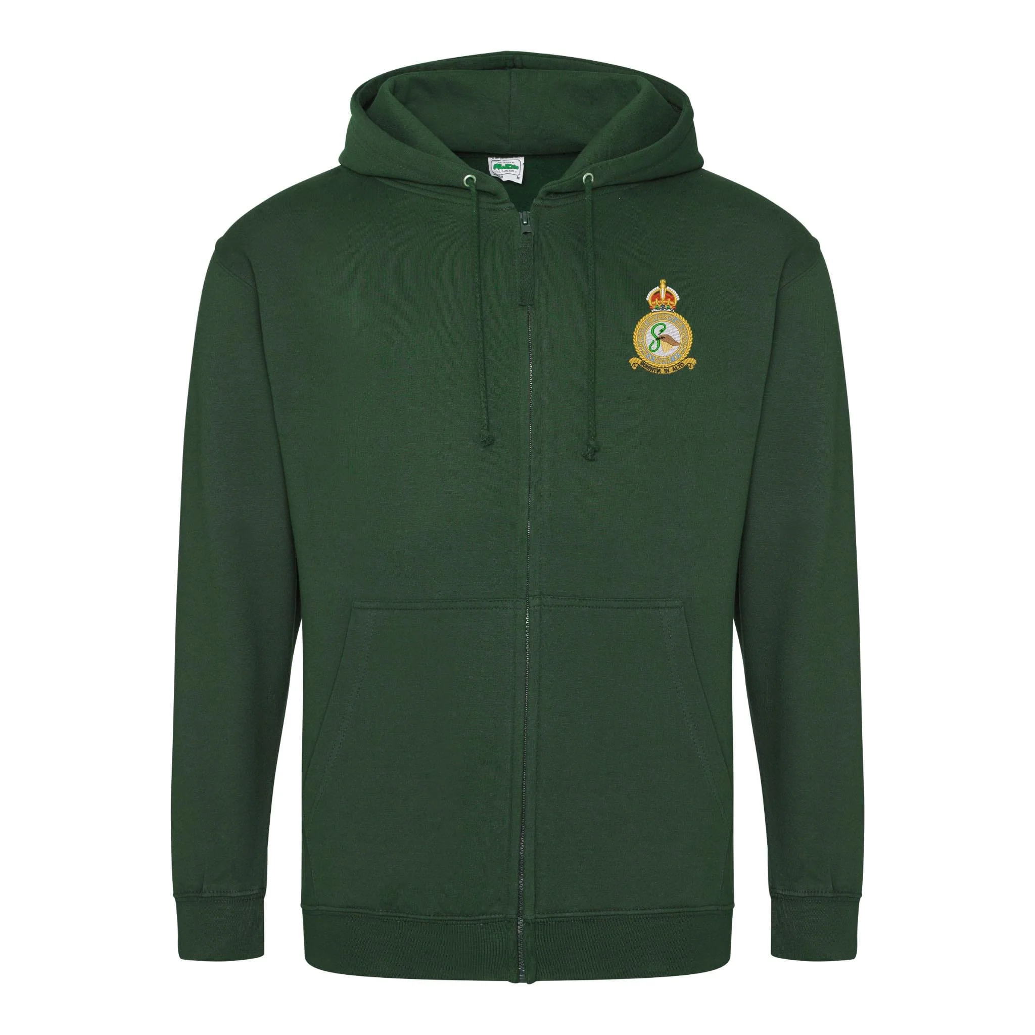 Manchester and Salford Universities Air Squadron Zipped Hoodie - Image 4