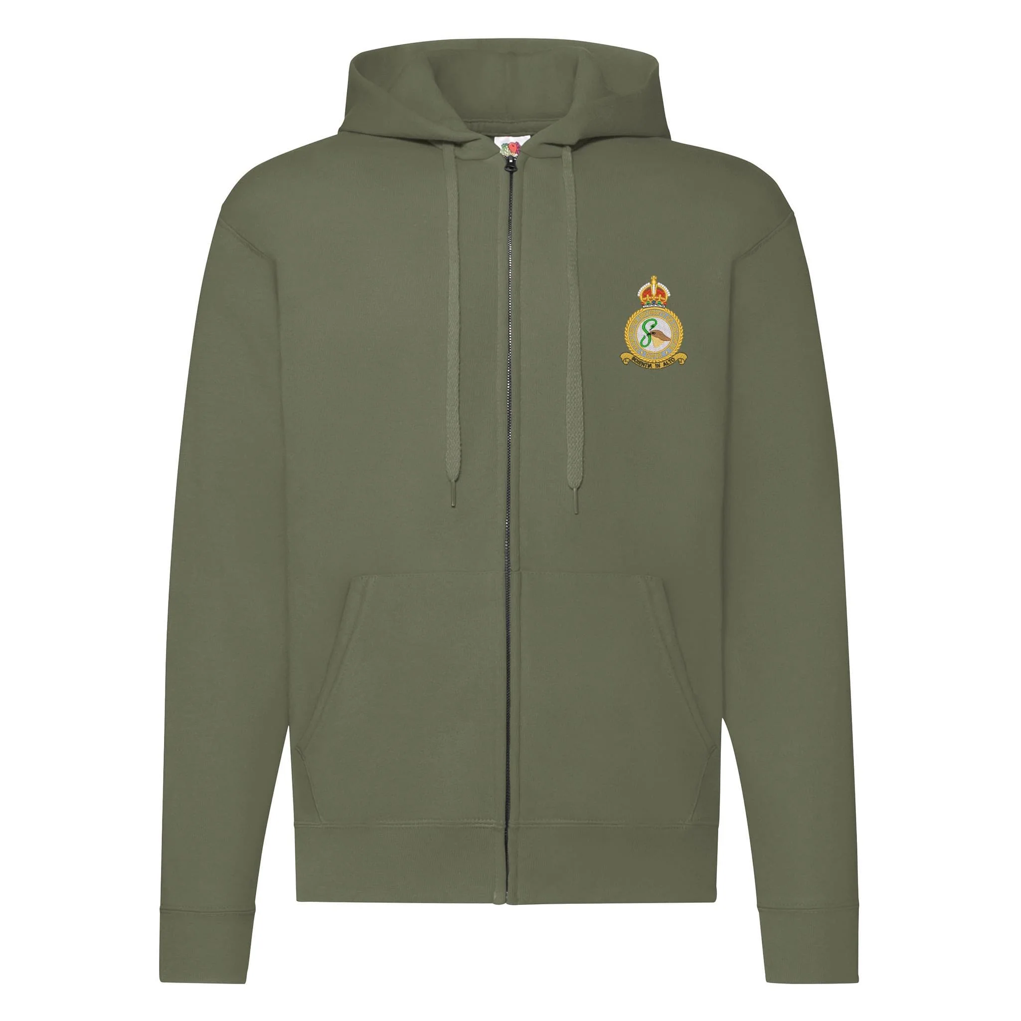 Manchester and Salford Universities Air Squadron Zipped Hoodie - Image 9