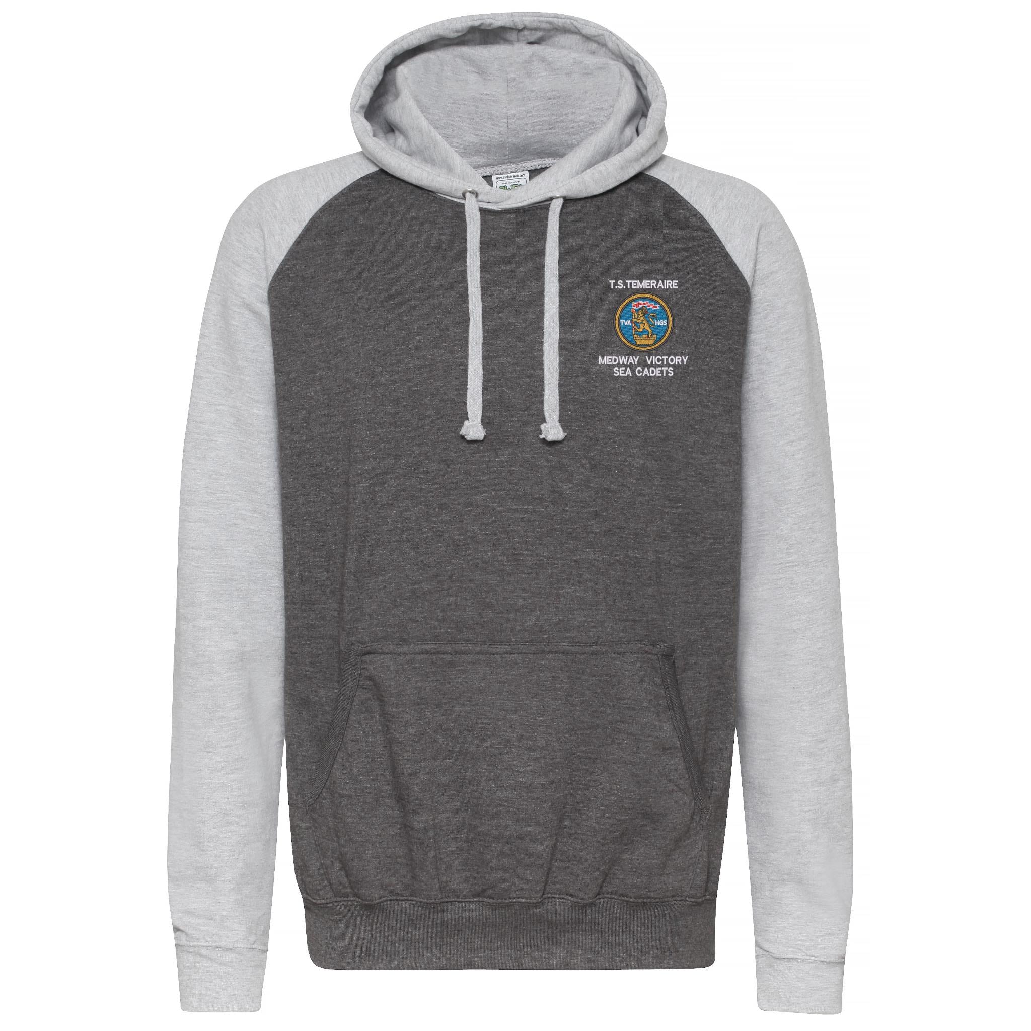 Medway Victory Sea Cadet Unit - TS Temeraire Contrast Hoodie - Image 3