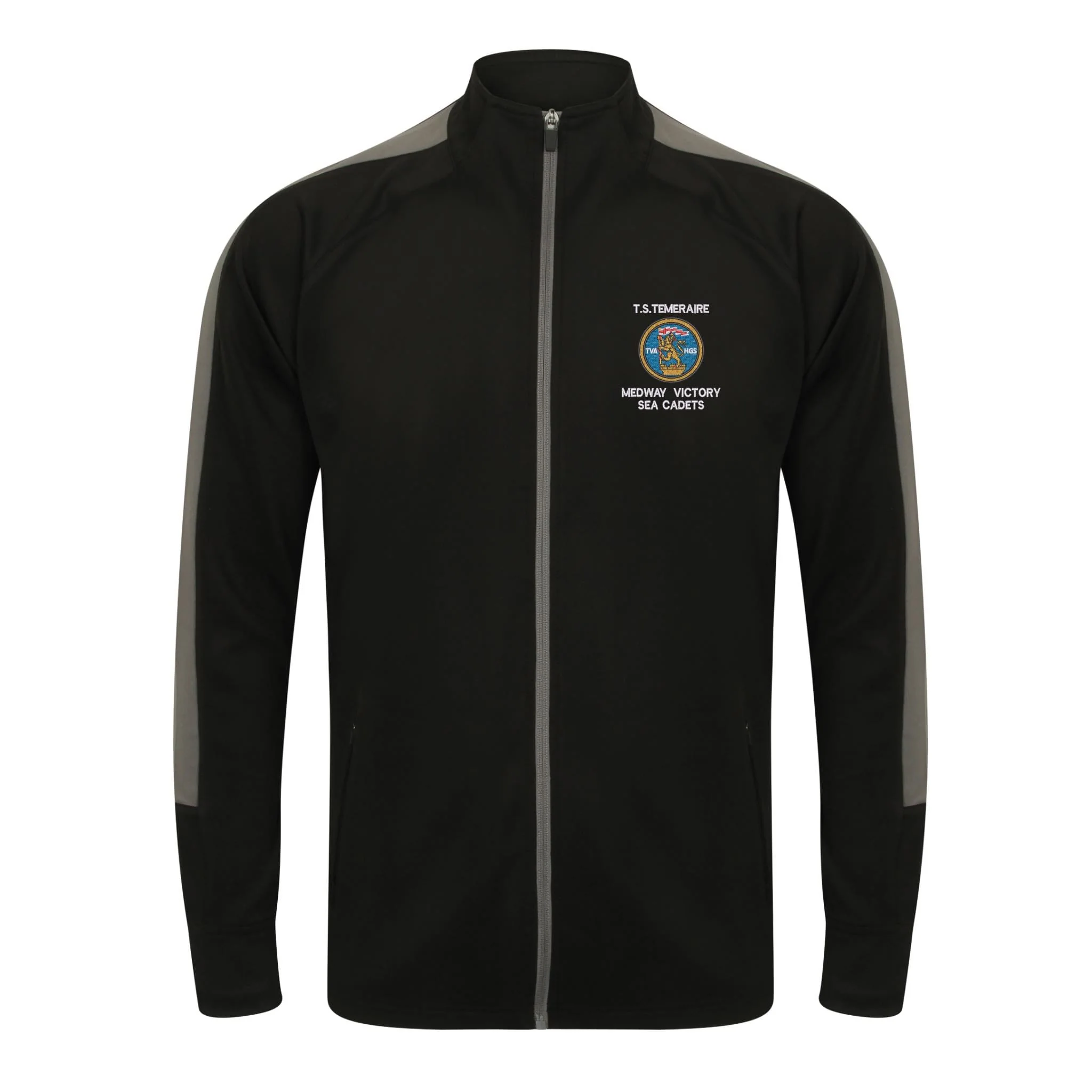 Medway Victory Sea Cadet Unit - TS Temeraire Knitted Tracksuit Top - Image 2