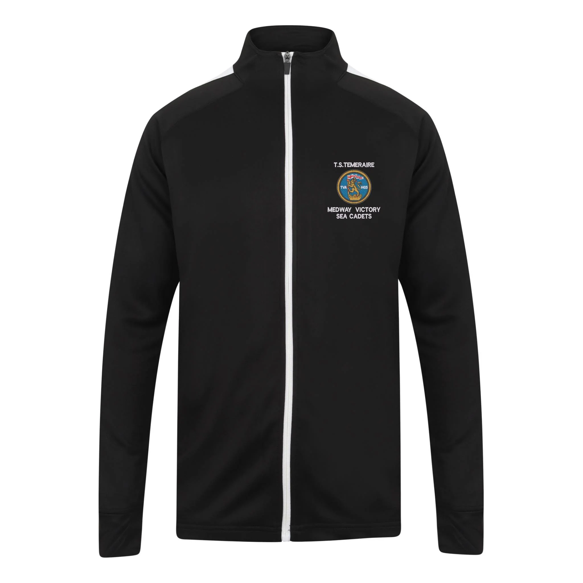 Medway Victory Sea Cadet Unit - TS Temeraire Knitted Tracksuit Top - Image 4