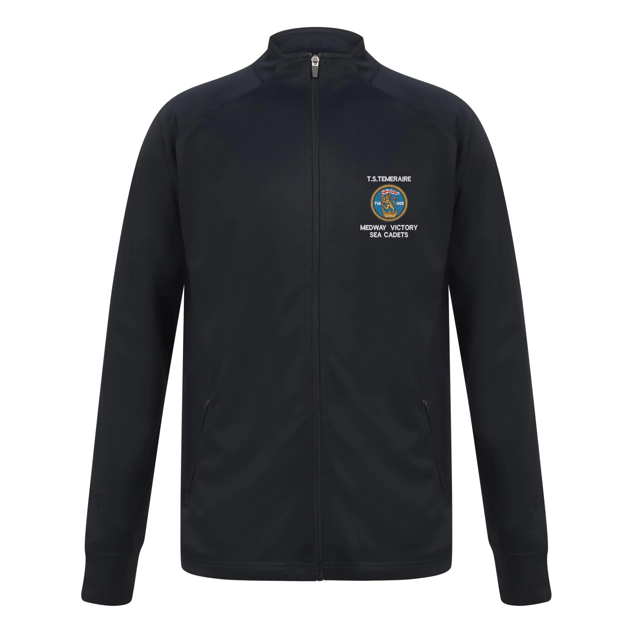 Medway Victory Sea Cadet Unit - TS Temeraire Knitted Tracksuit Top - Image 6